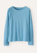 Panelled jersey top, Bluebell, webstill
