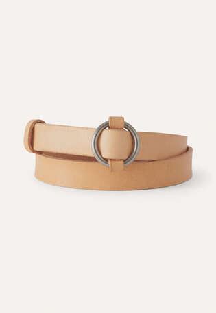 slim belt, Pale tan, webstill