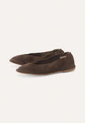 Ballet-style pumps, Chocolate, webstill