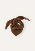 Triangle scarf, Chilli brown, webstill