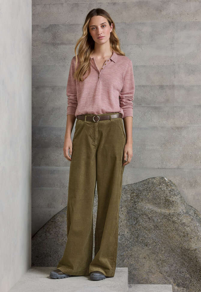 Collared sweater, Frosted pink, completeTheLook