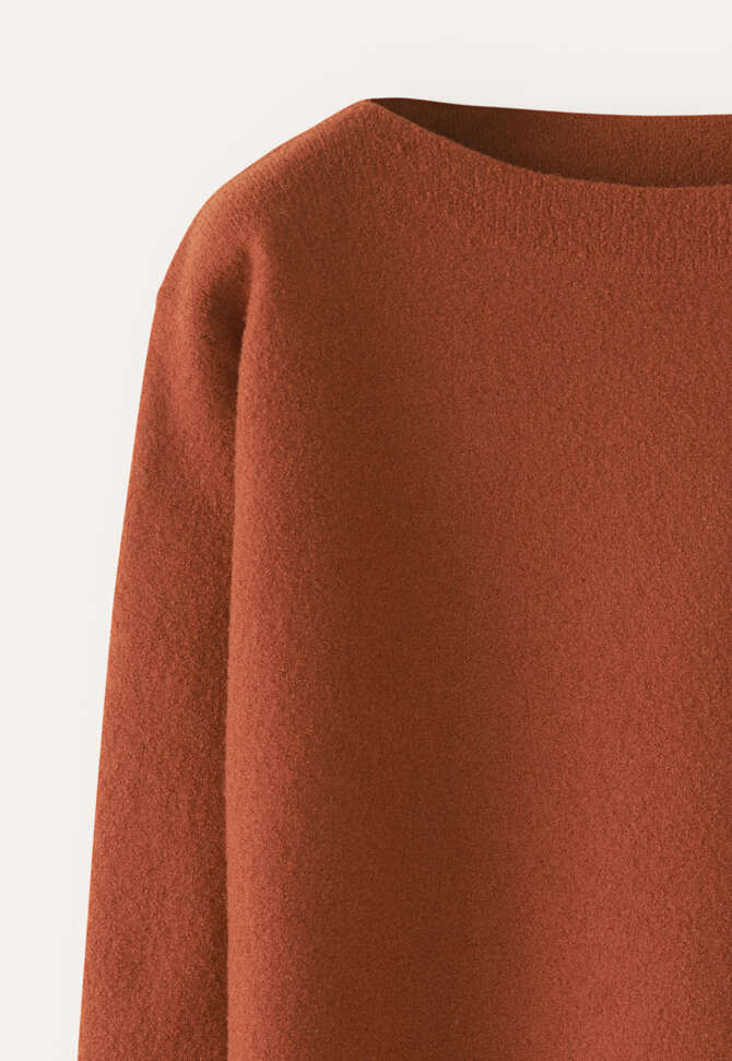 Boxy sweater, Orange spice, completeTheLook