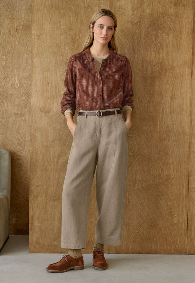 Lace-up shoes, Red tan, completeTheLook