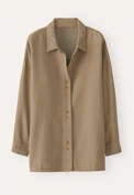 Over-shirt, Camel grey, webstill