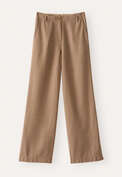 Straight-leg trousers, Camel grey, webstill