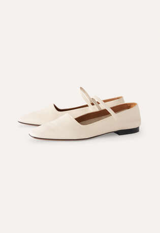 Mary Jane pumps, Linen, webstill