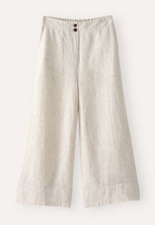 Wide & cropped trousers, Natural, webstill