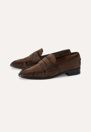 Loafers, Brown, webstill