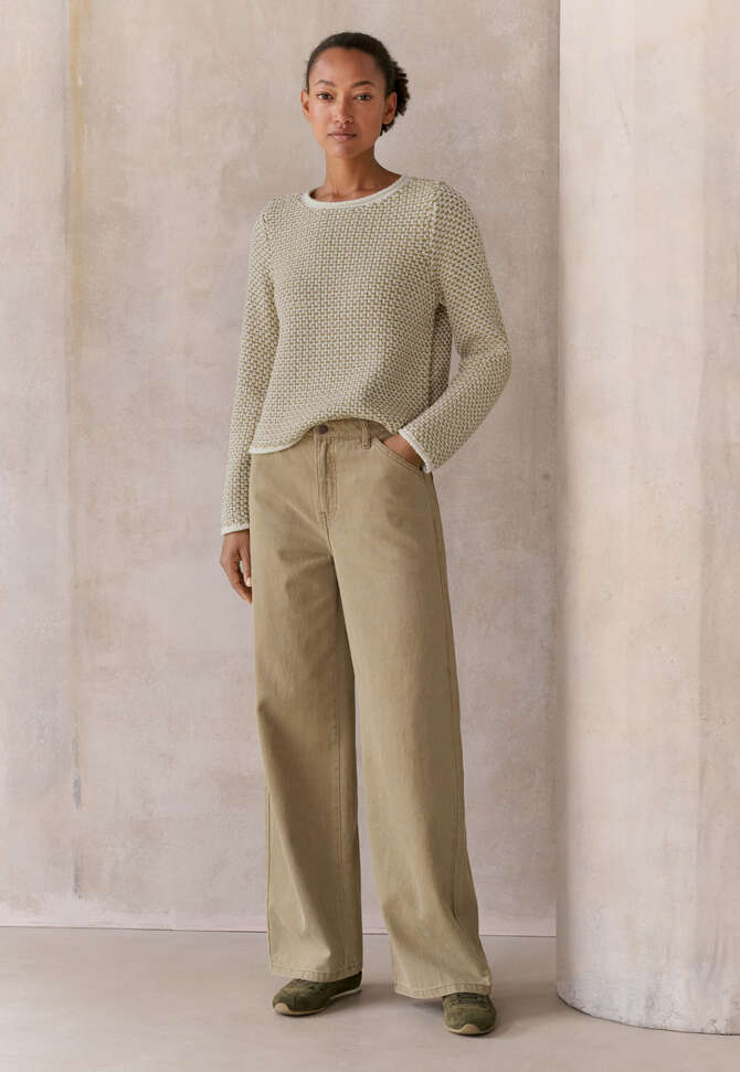 Straight leg jeans, Dark olive, completeTheLook