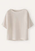 Dolman-sleeve sweater, Natural, webstill