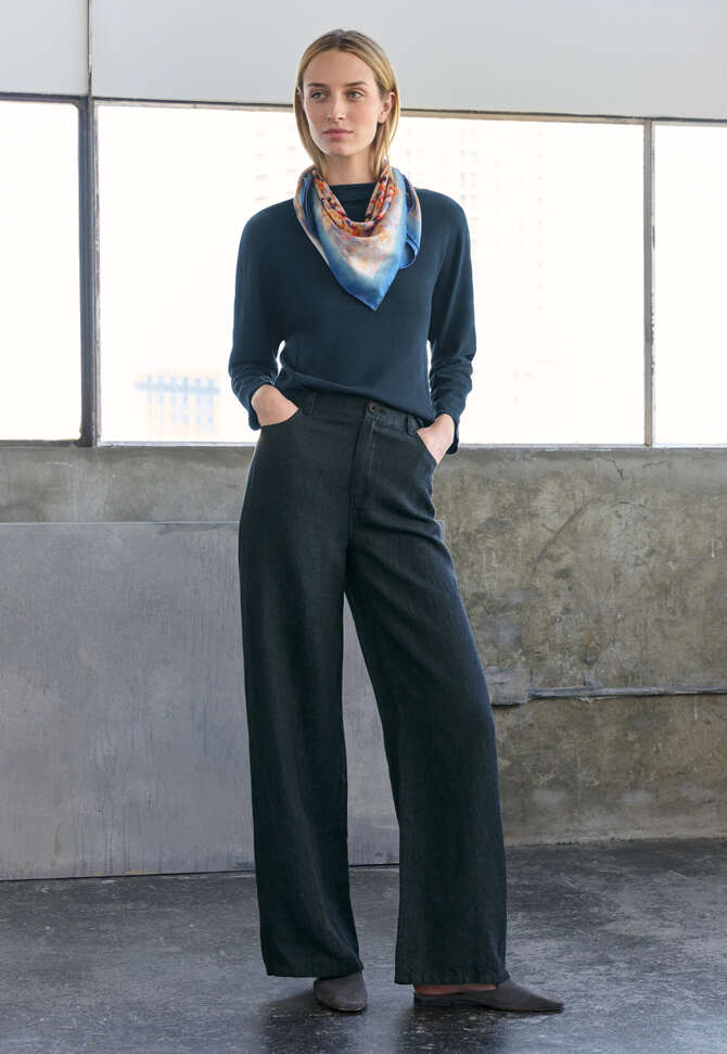 Jersey top, Dark blue, completeTheLook
