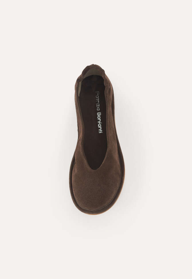 Ballet-style pumps, Chocolate, completeTheLook