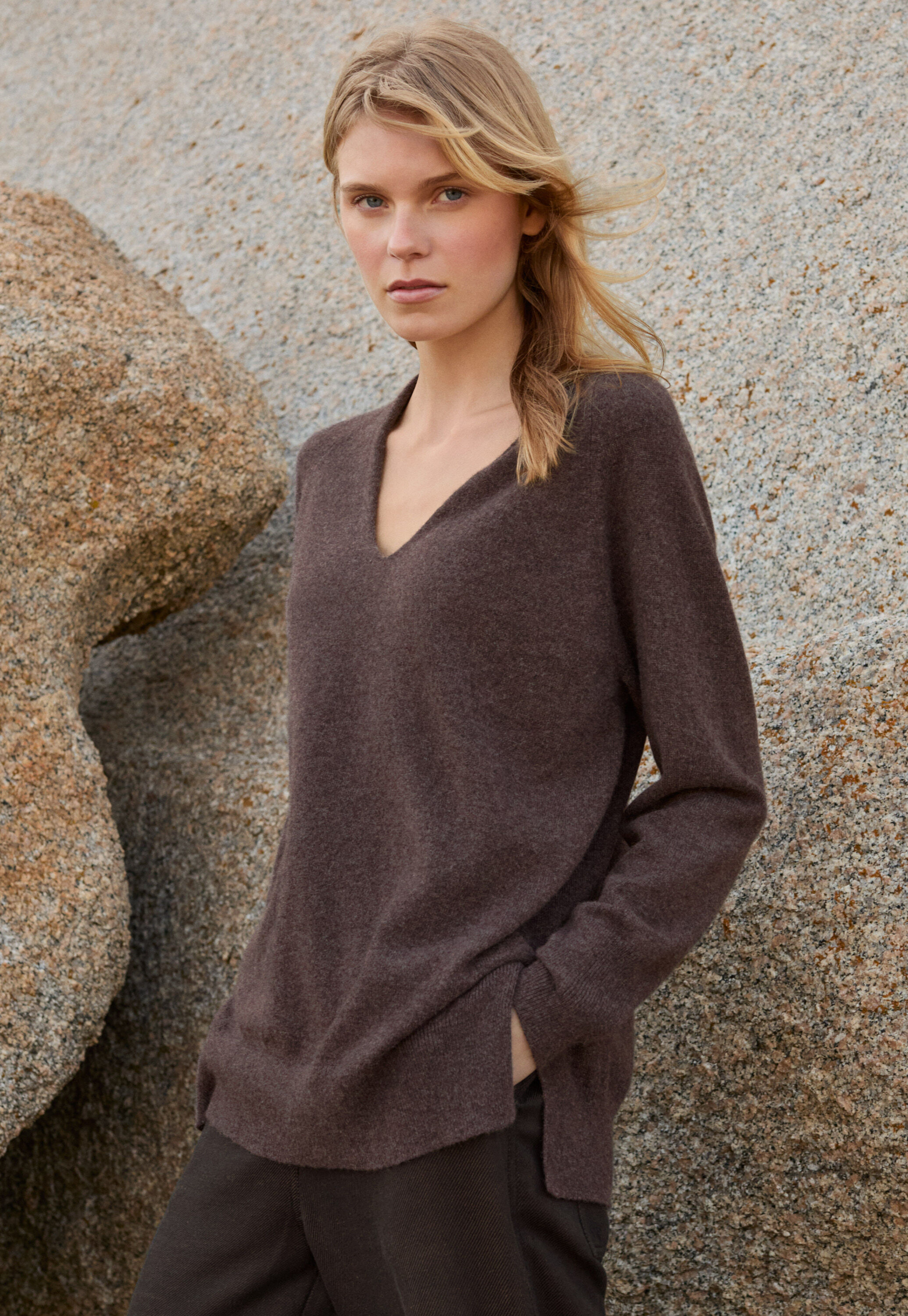 Round-neck sweater