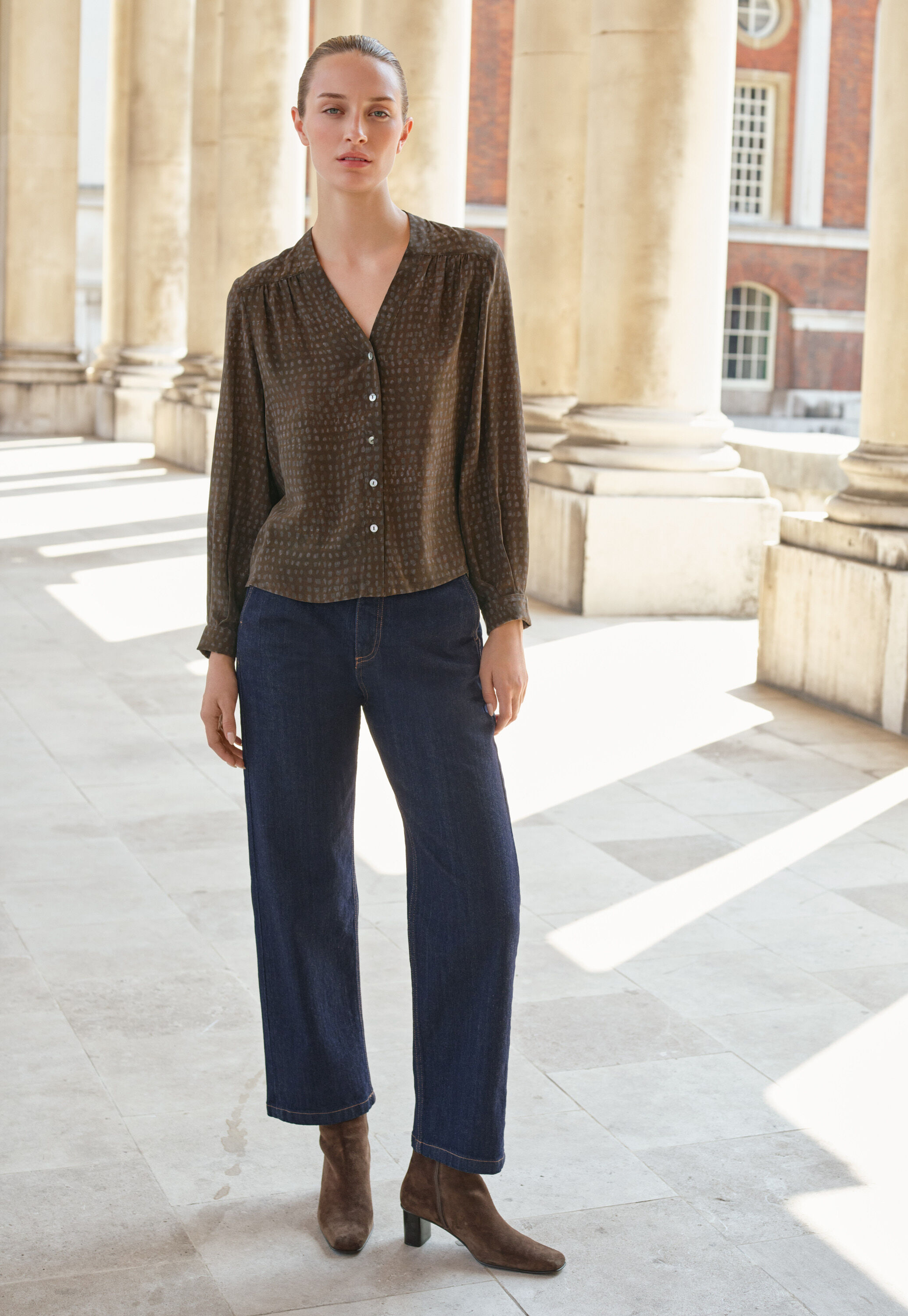 Slim-straight jeans