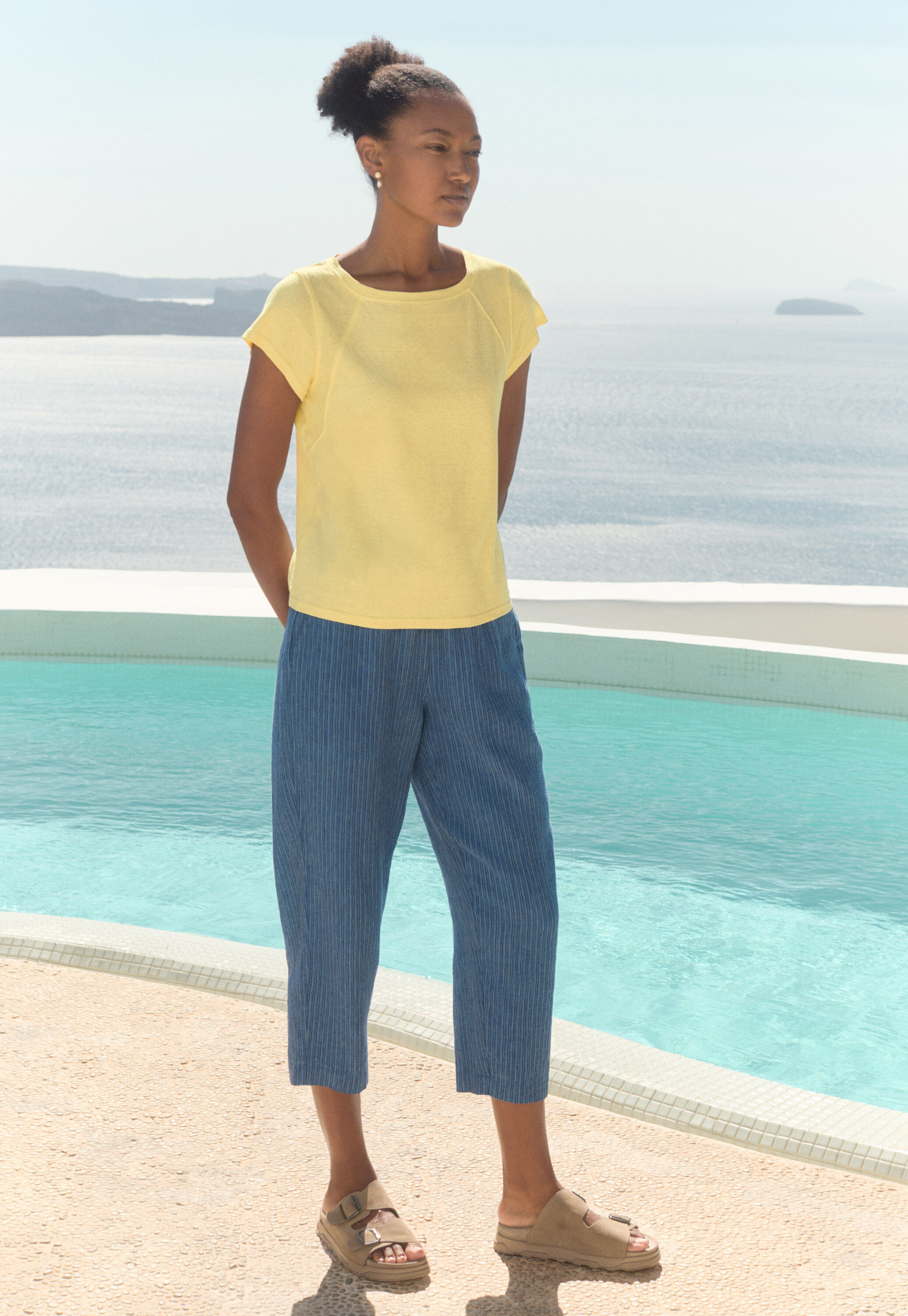 Garment-dyed overshirt