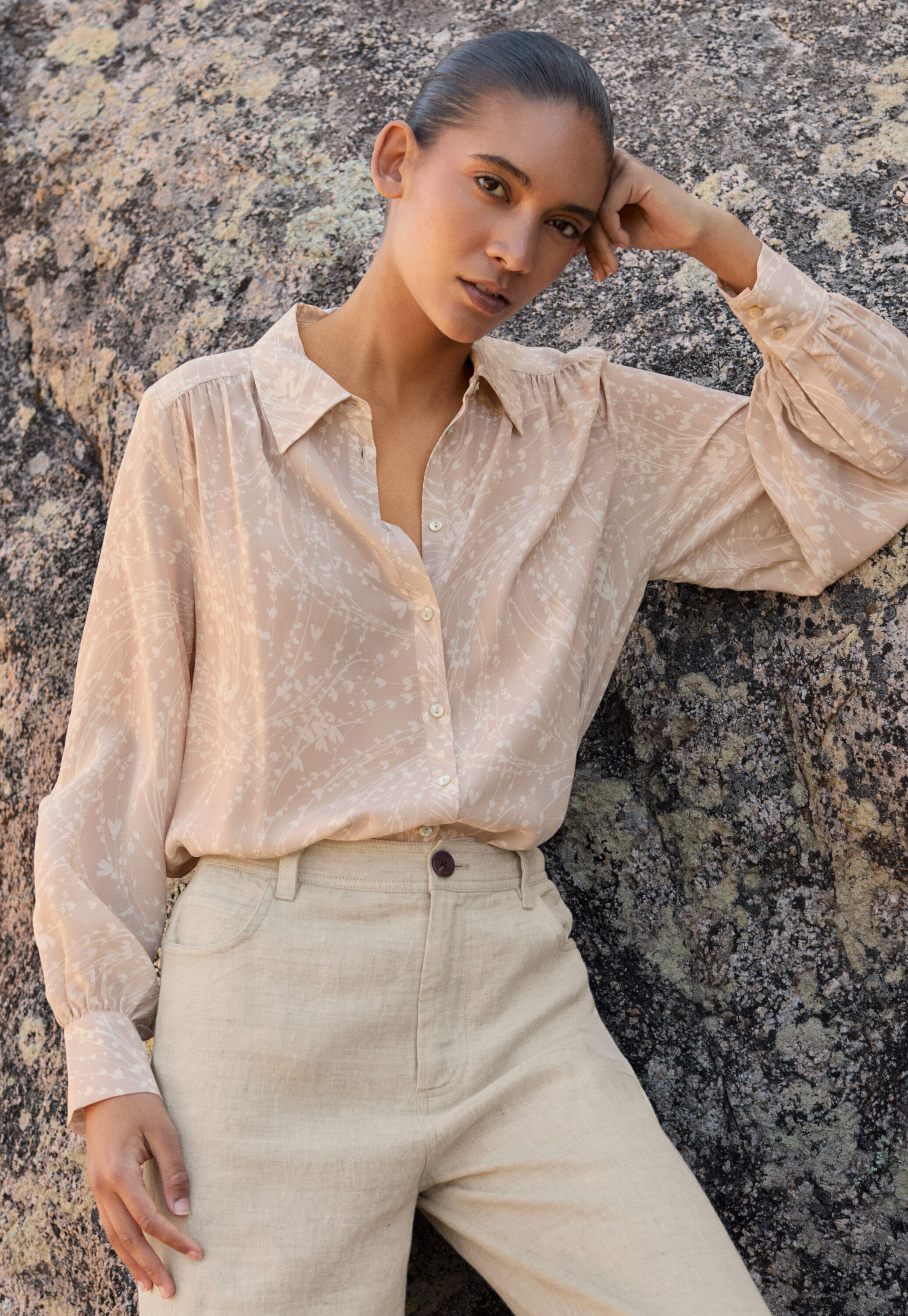 Printed blouse