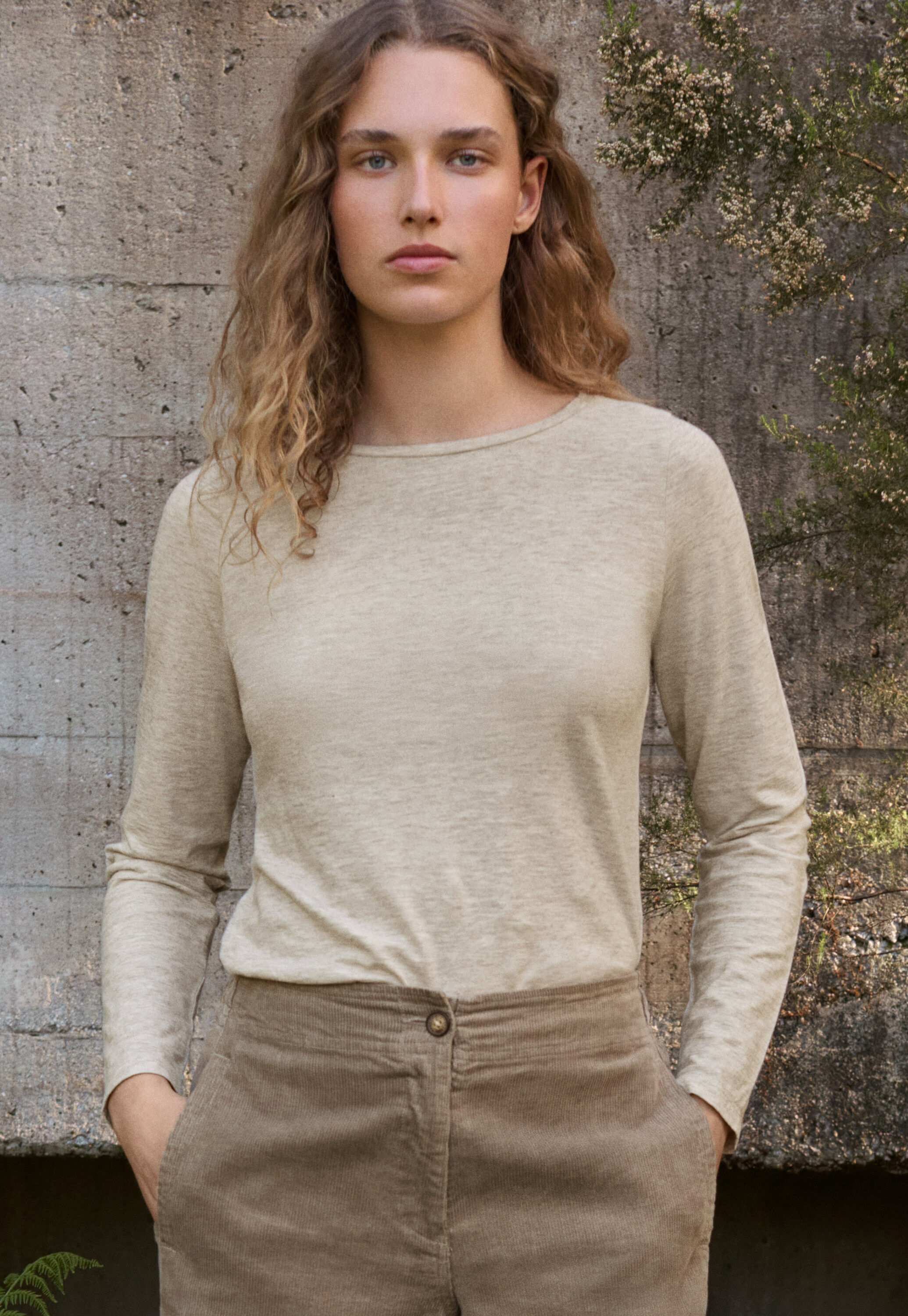 Collared cardigan