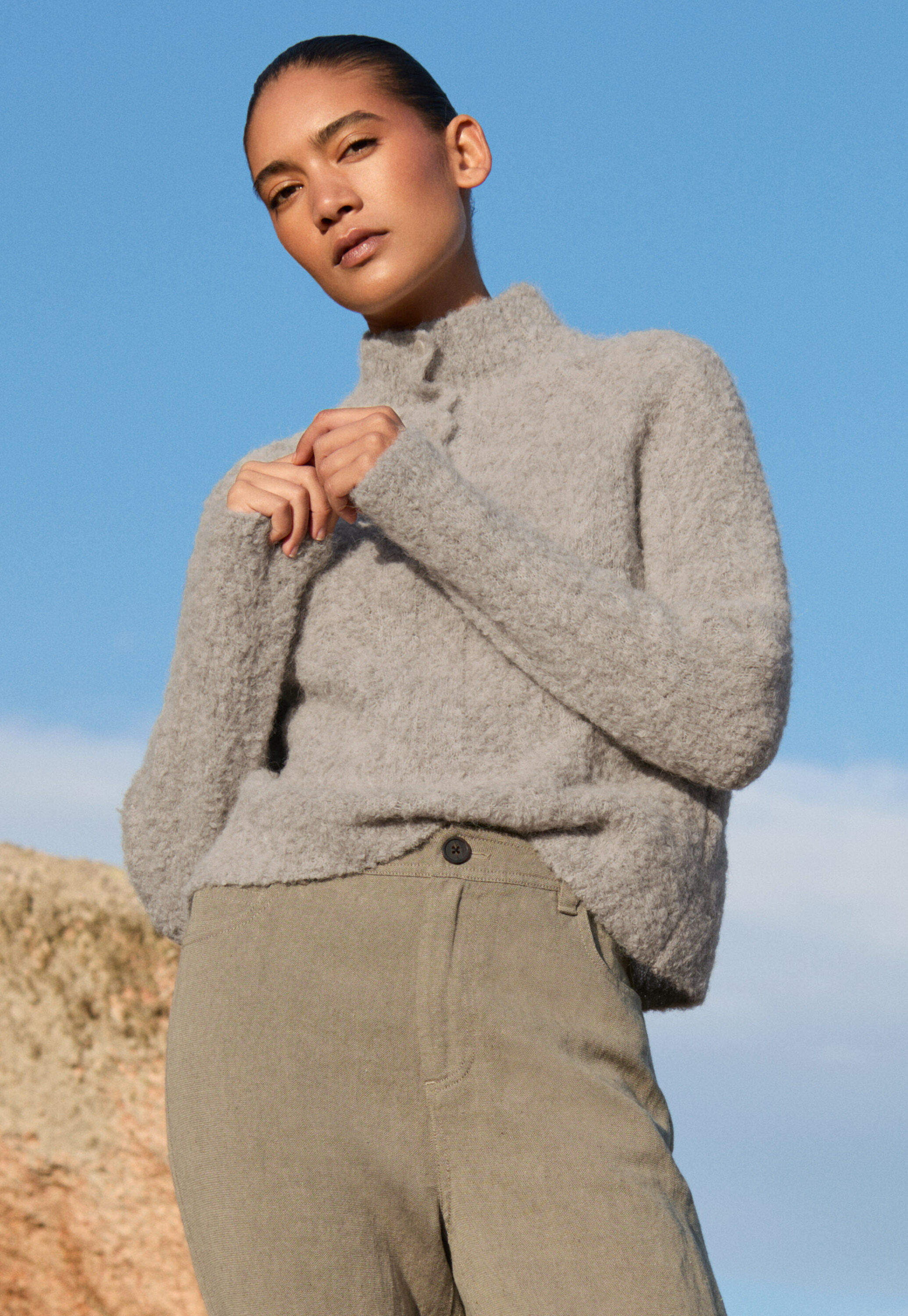 Wide & straight leg trousers