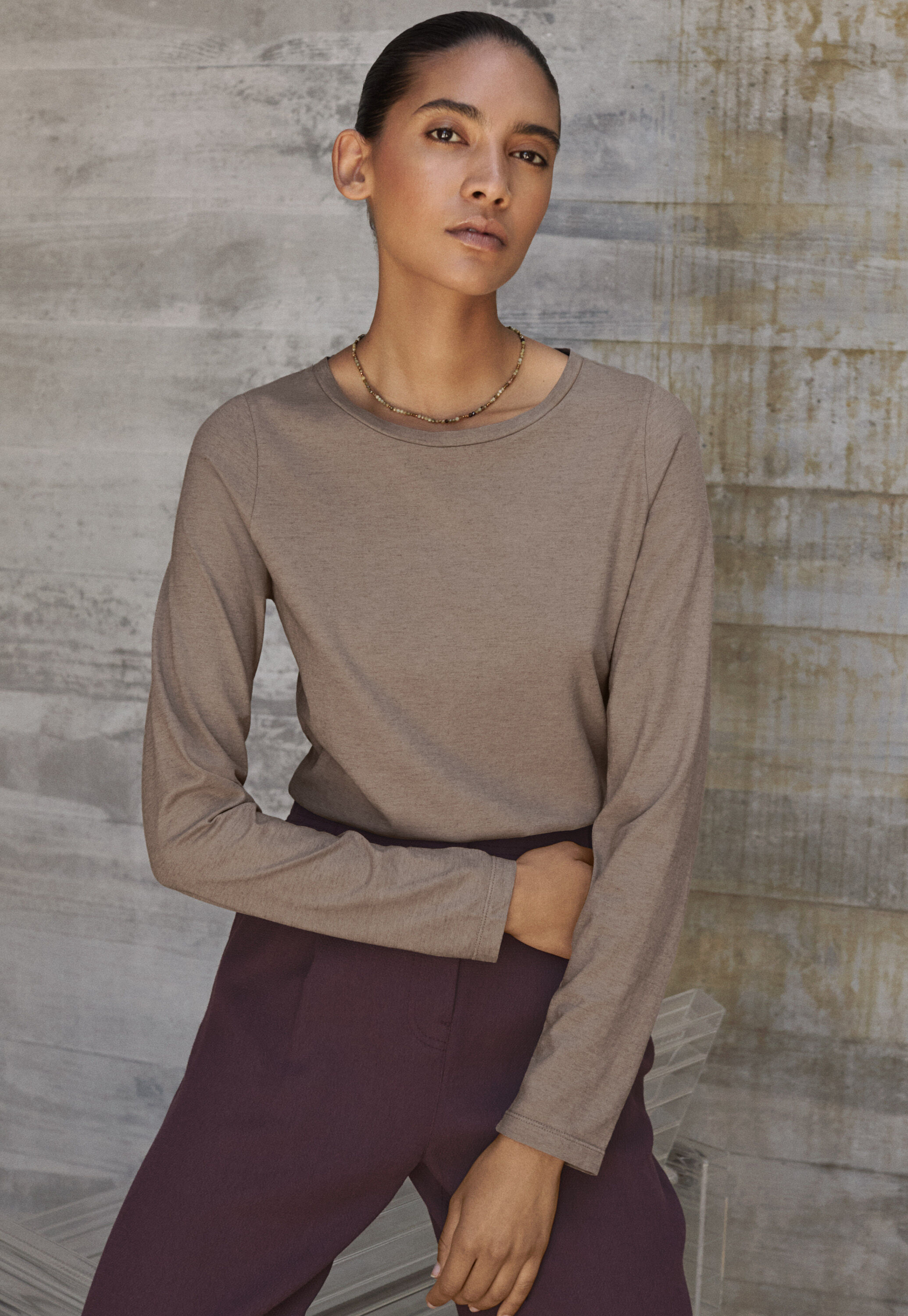 Collared cardigan