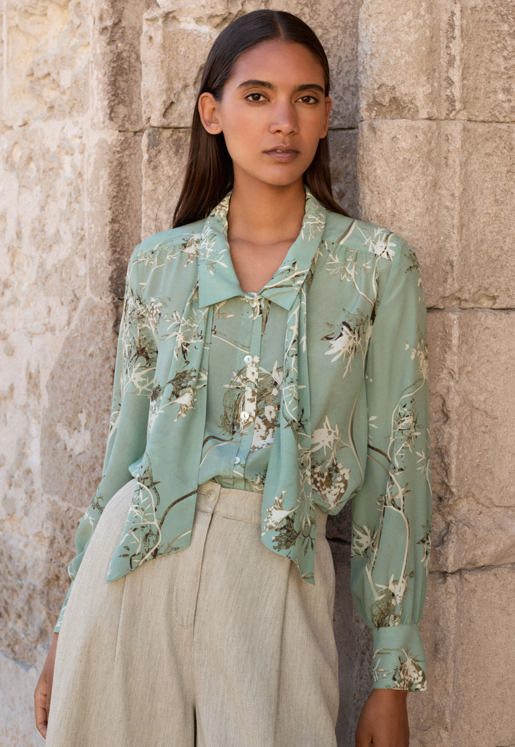 Printed blouse