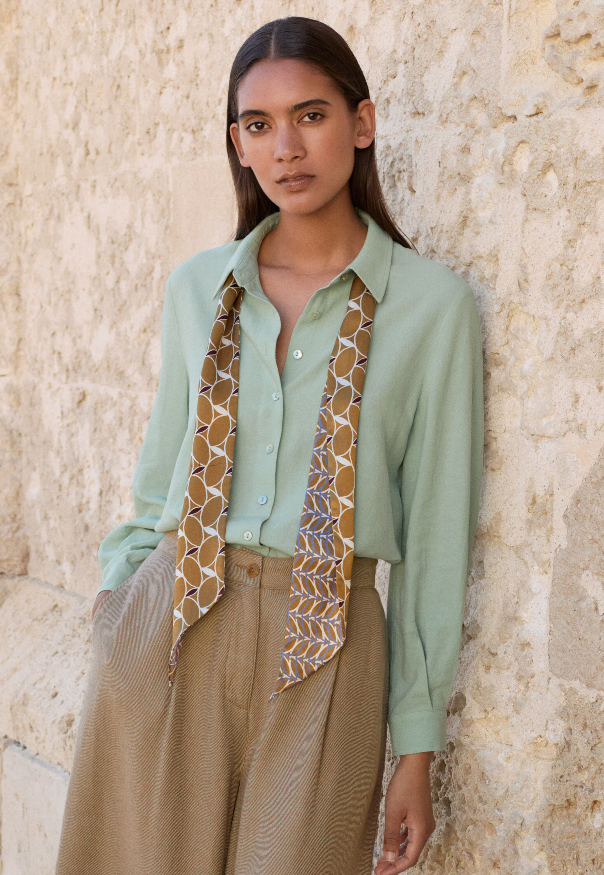 Printed blouse