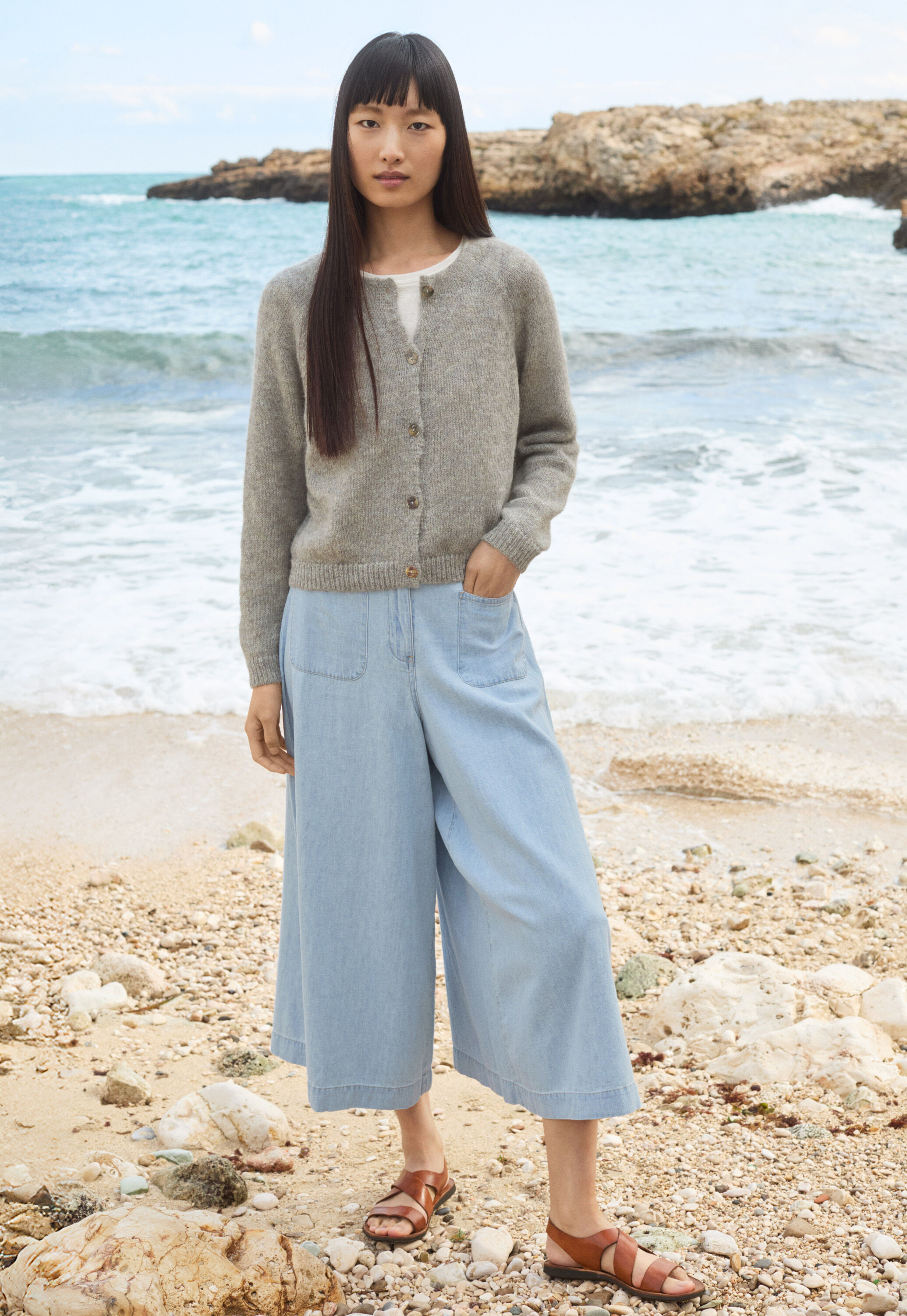 Slim-straight jeans