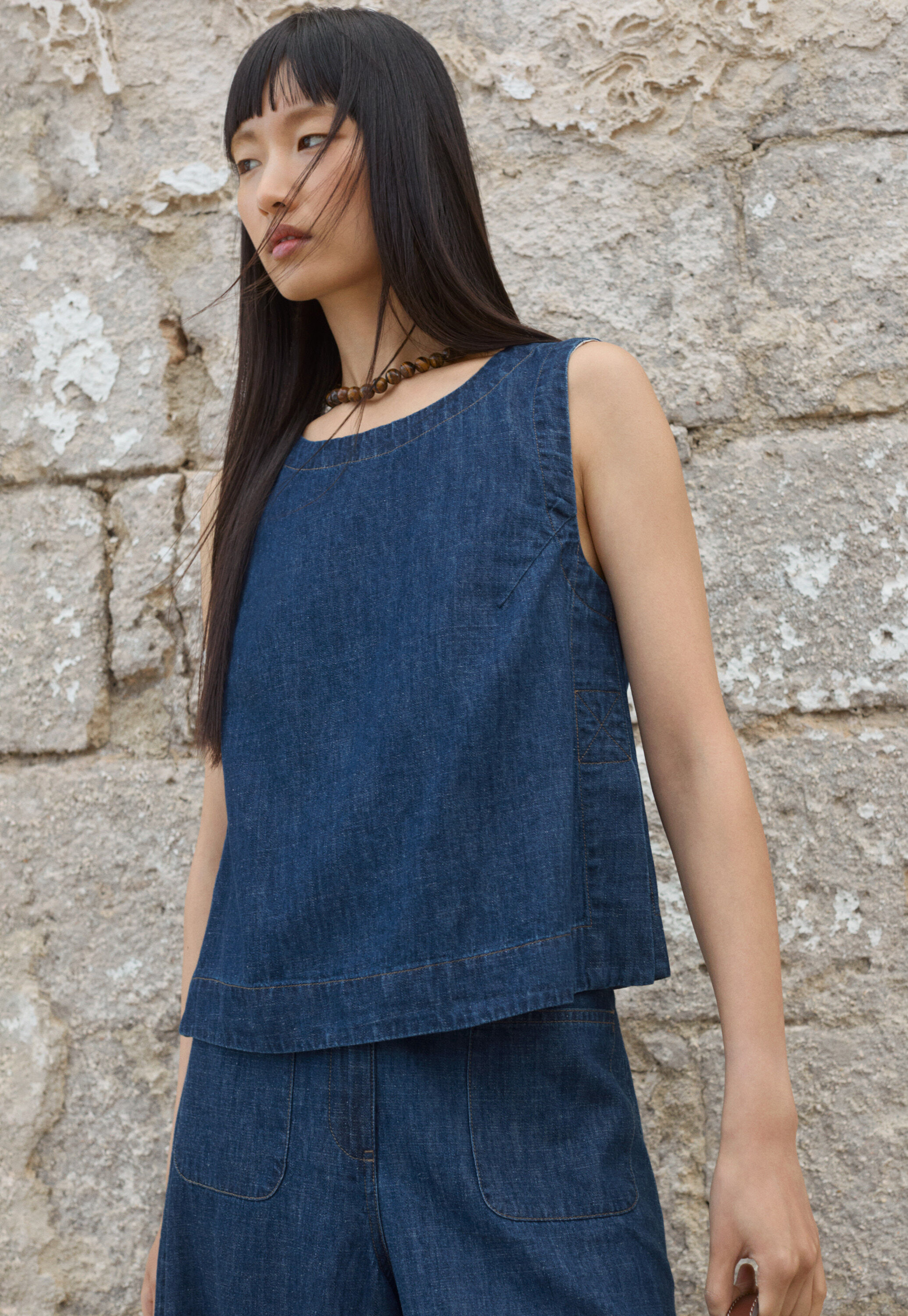 Dash-weave shirt