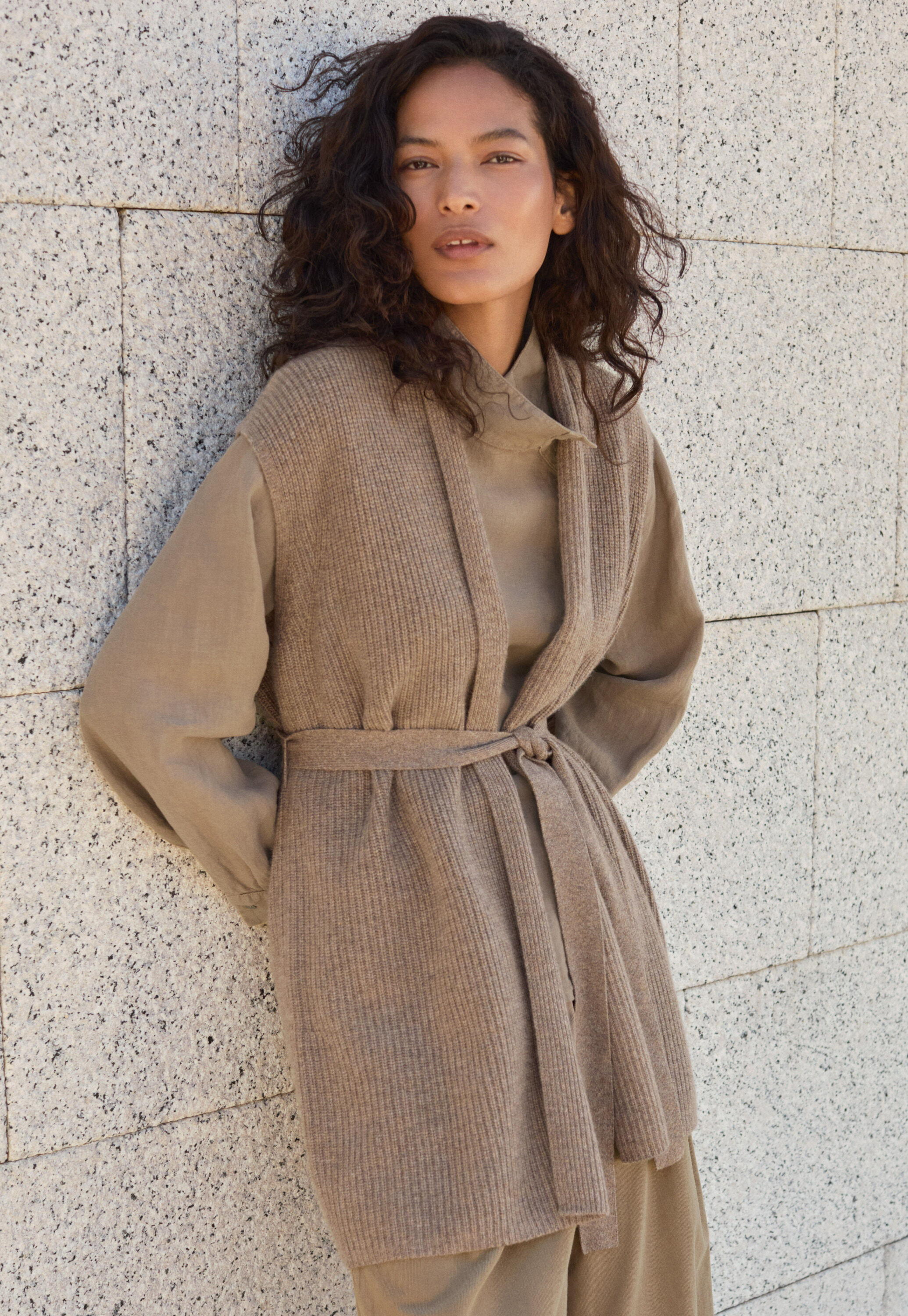 Button-through sweater