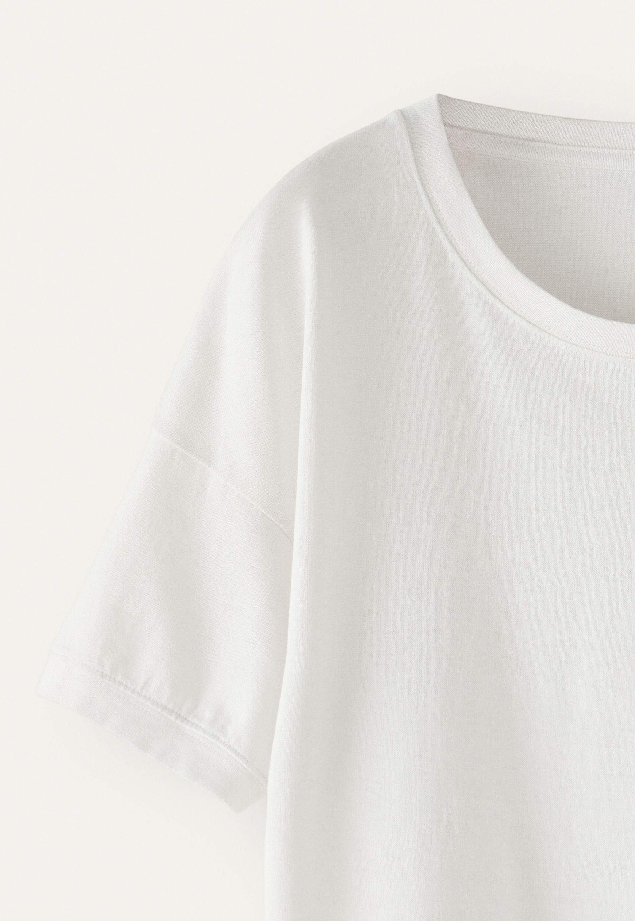 T-shirt, White, large