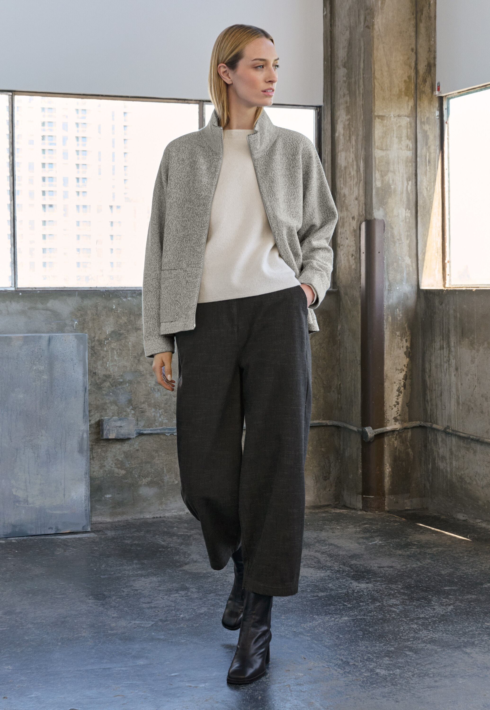 Kimono-style cardigan