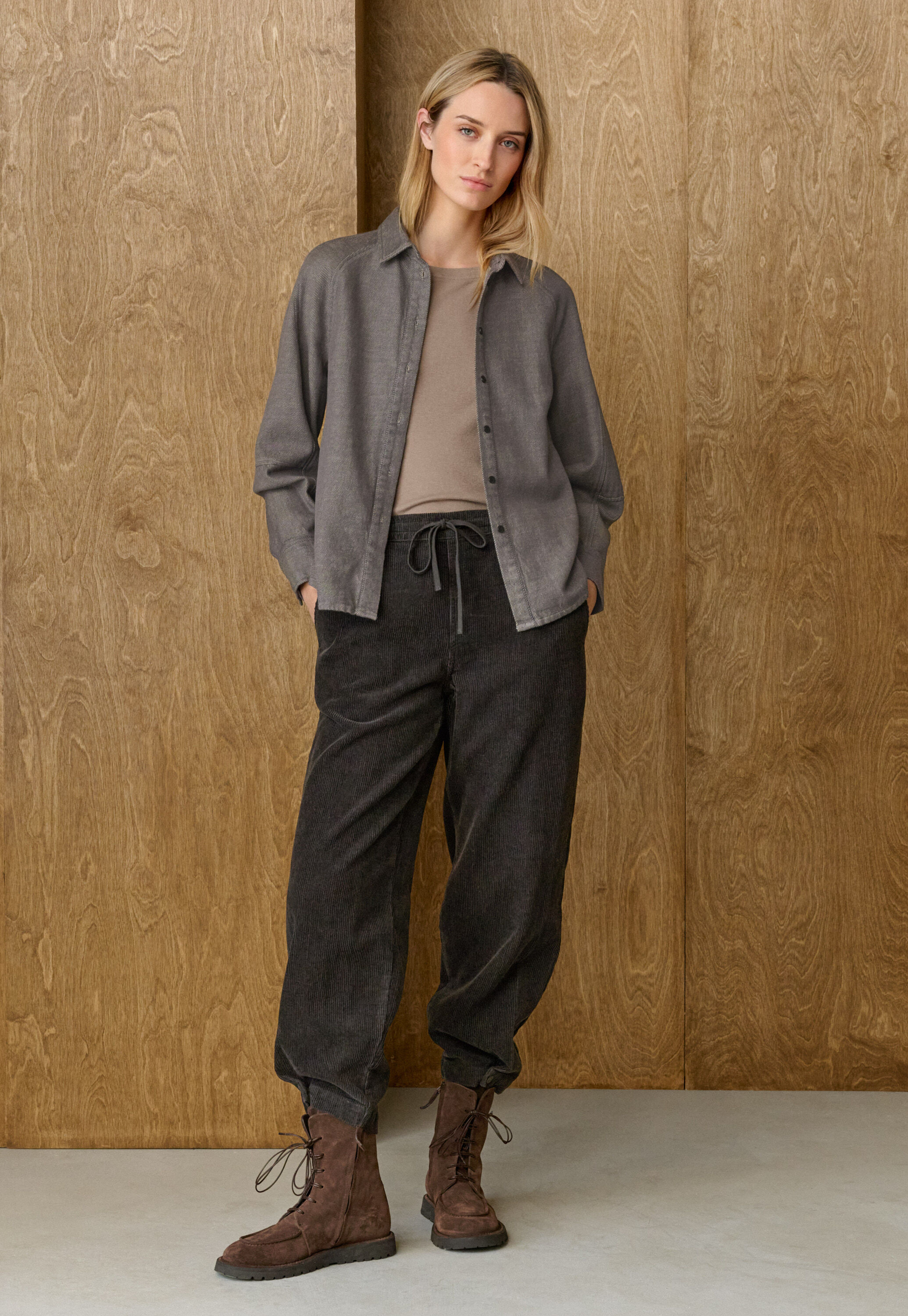 Dash-weave shirt
