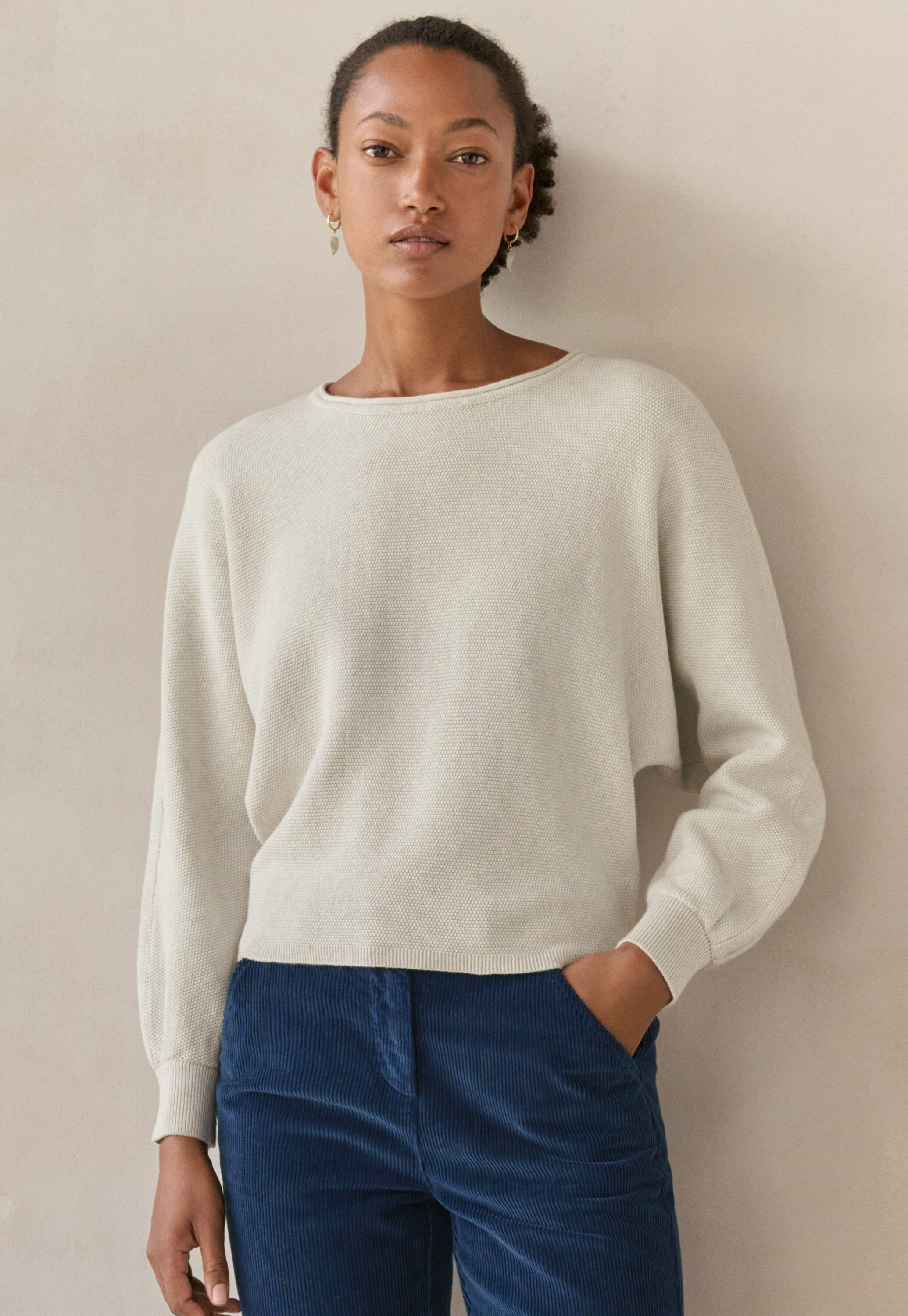 Round-neck sweater