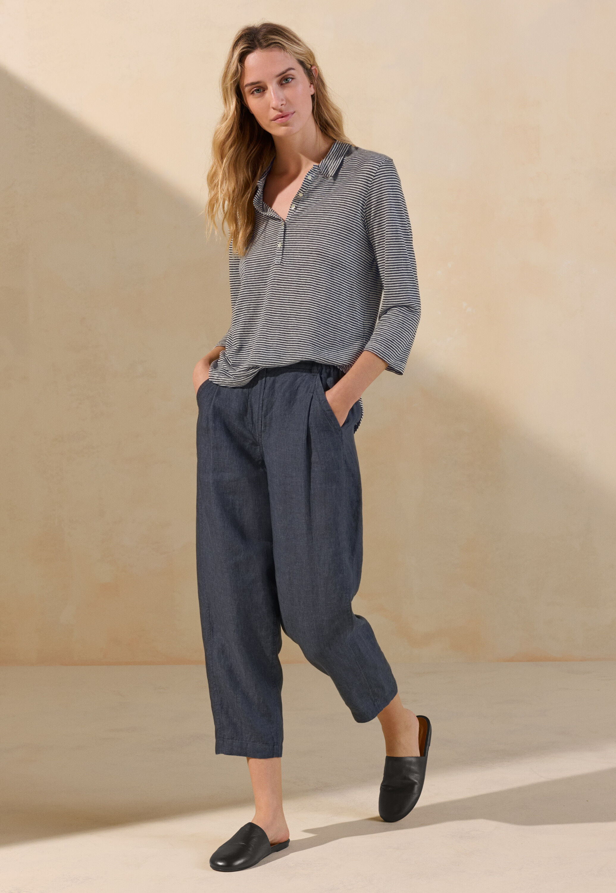 Garment-dyed overshirt