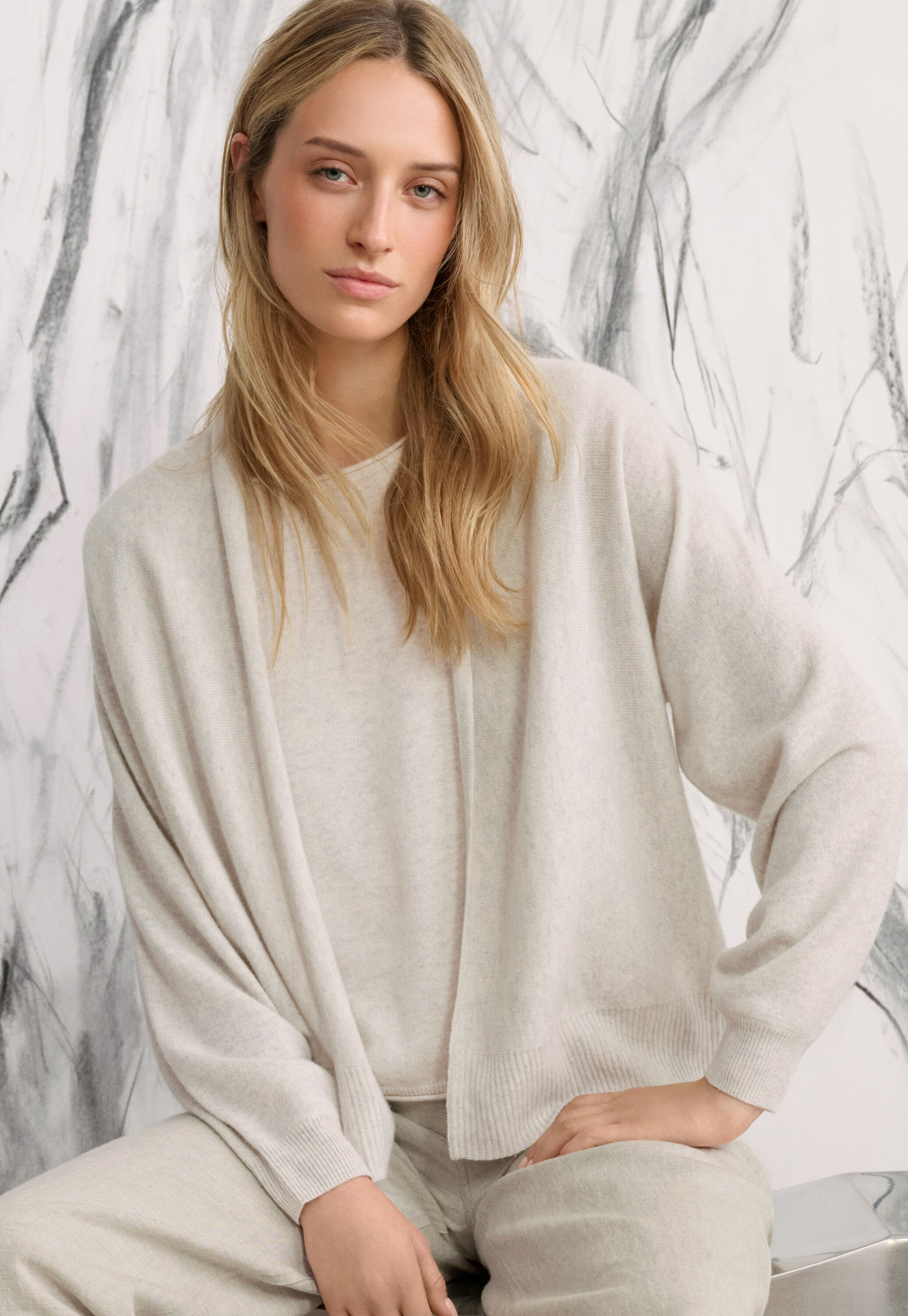 Button-through sweater