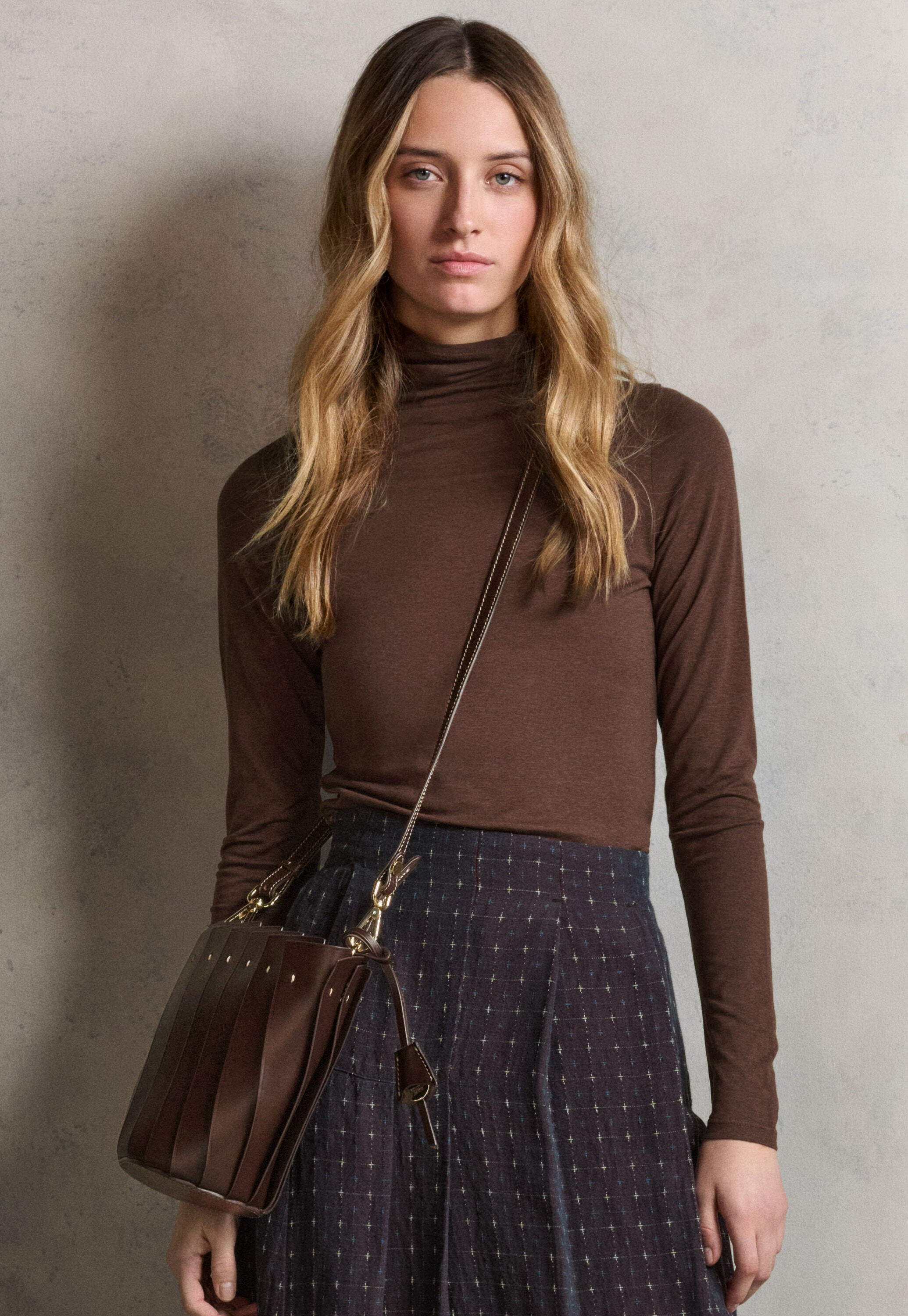 Collared cardigan