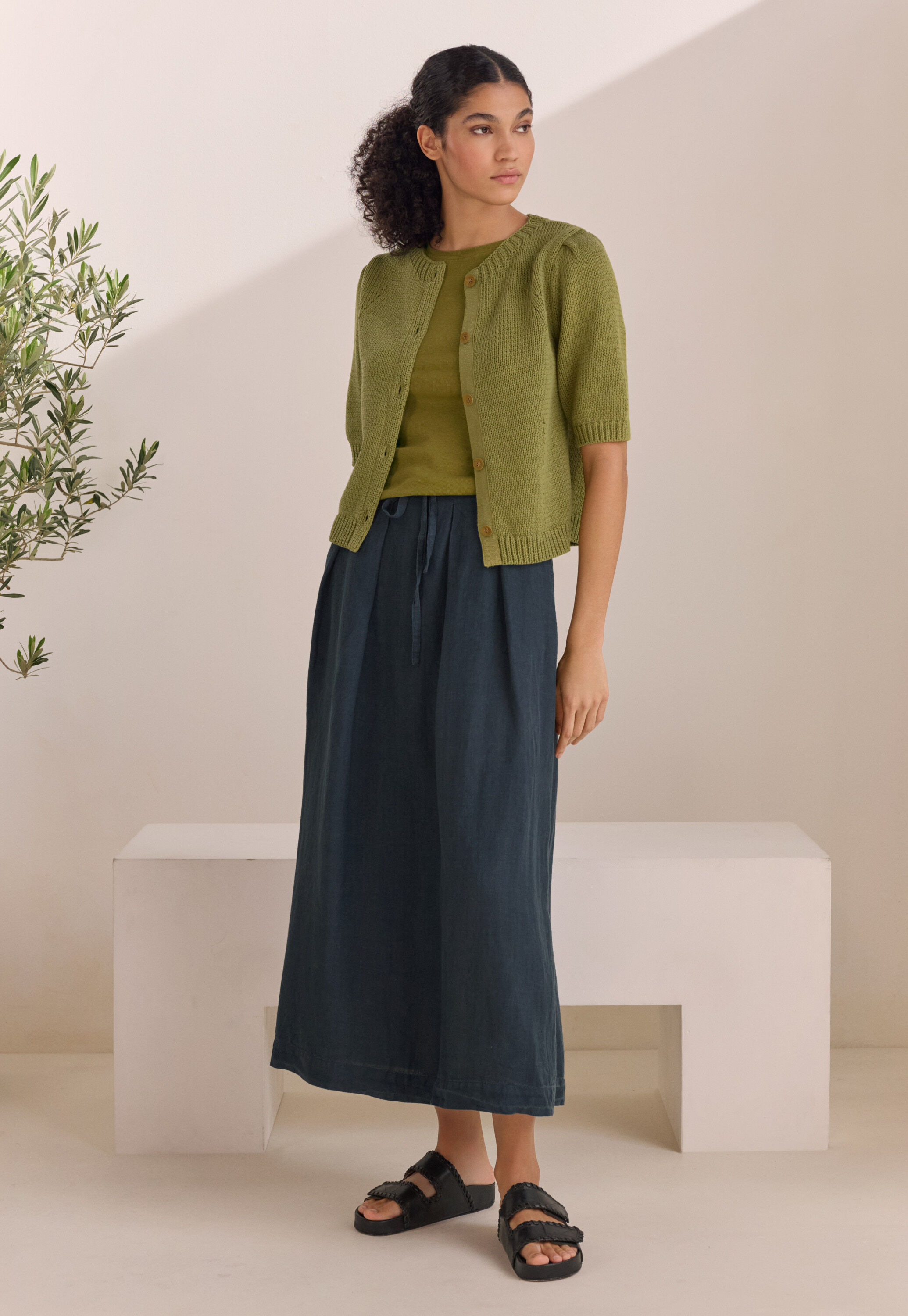 Kimono-style cardigan