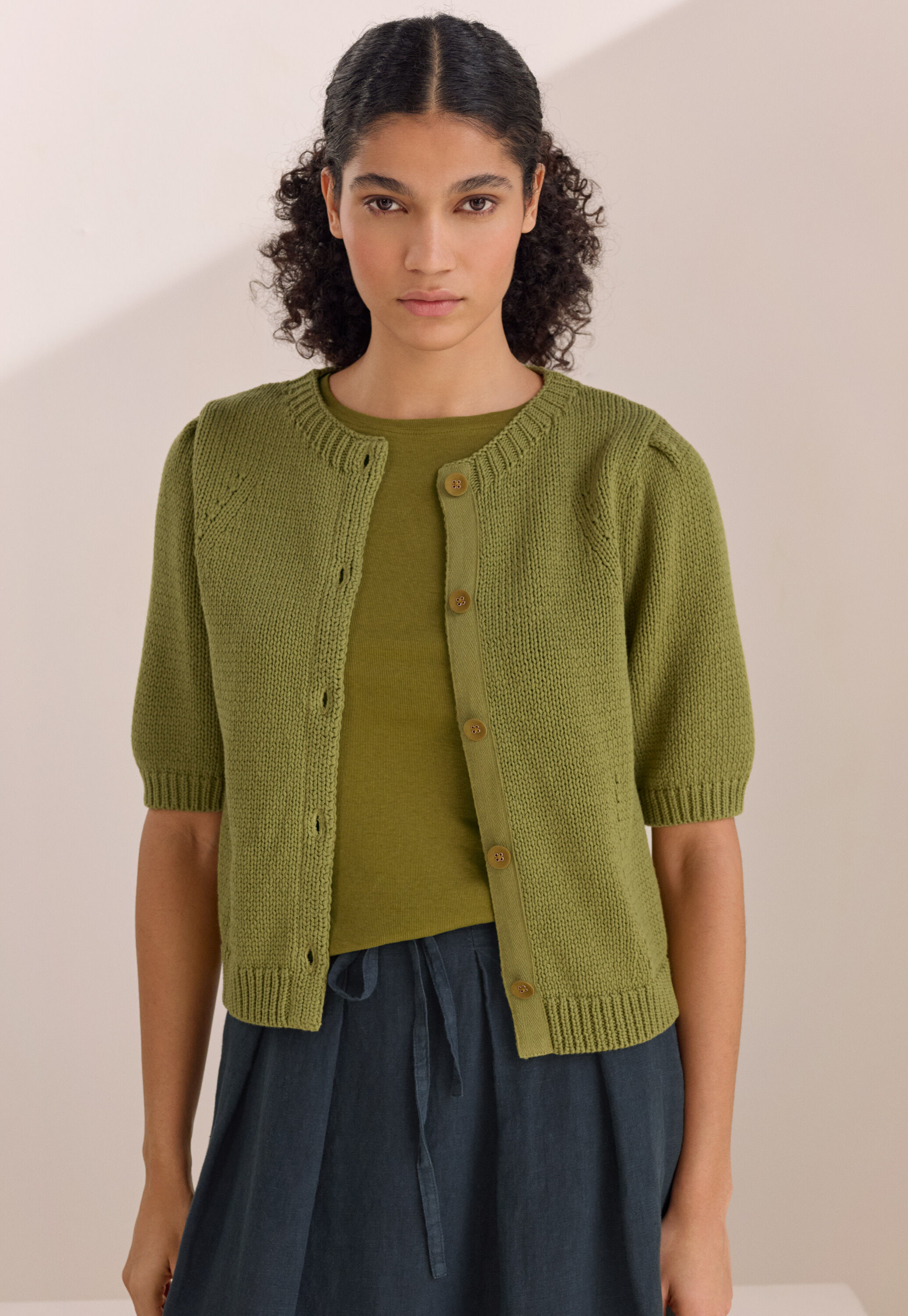 Kimono-style cardigan