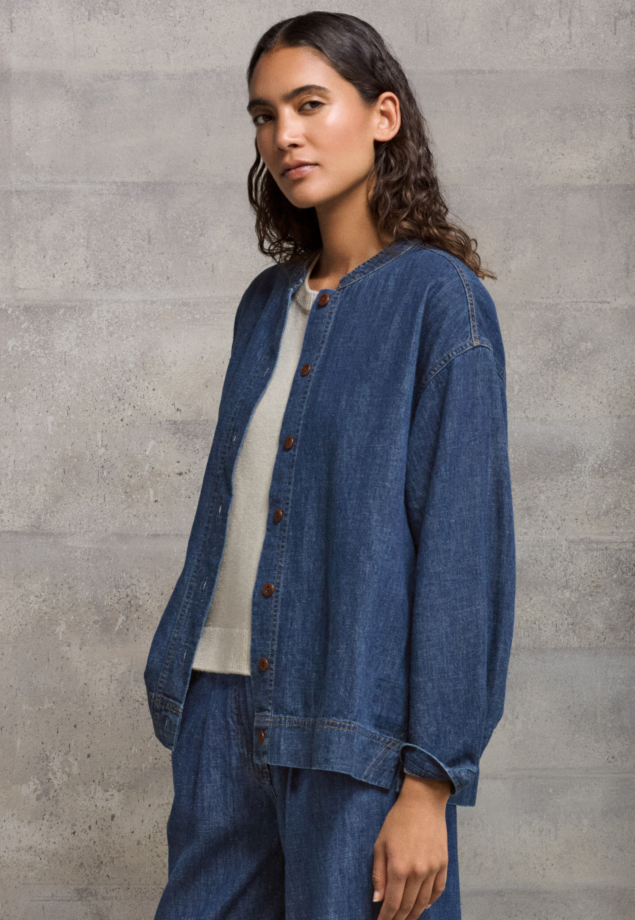Dash-weave shirt