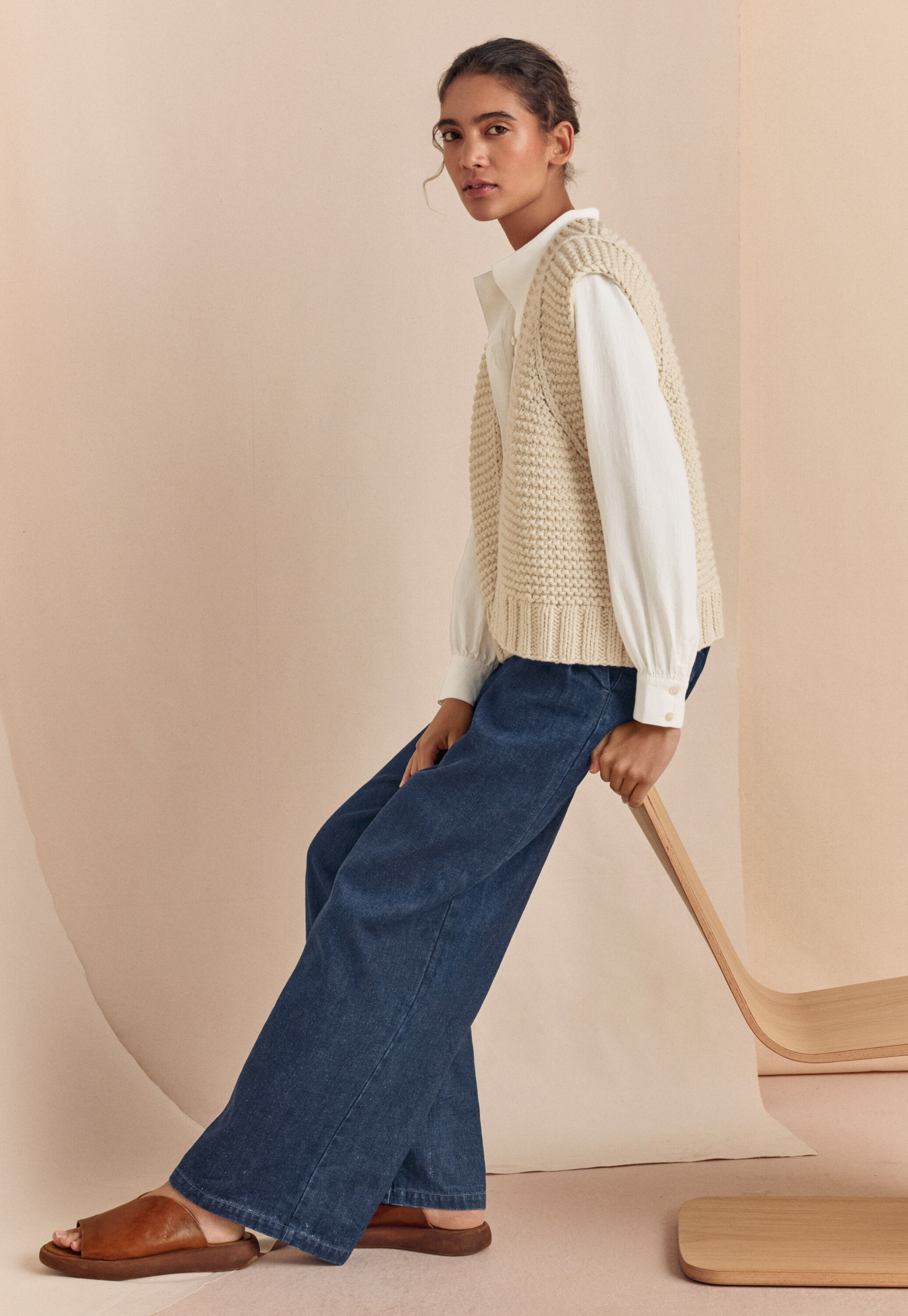 Dash-weave shirt