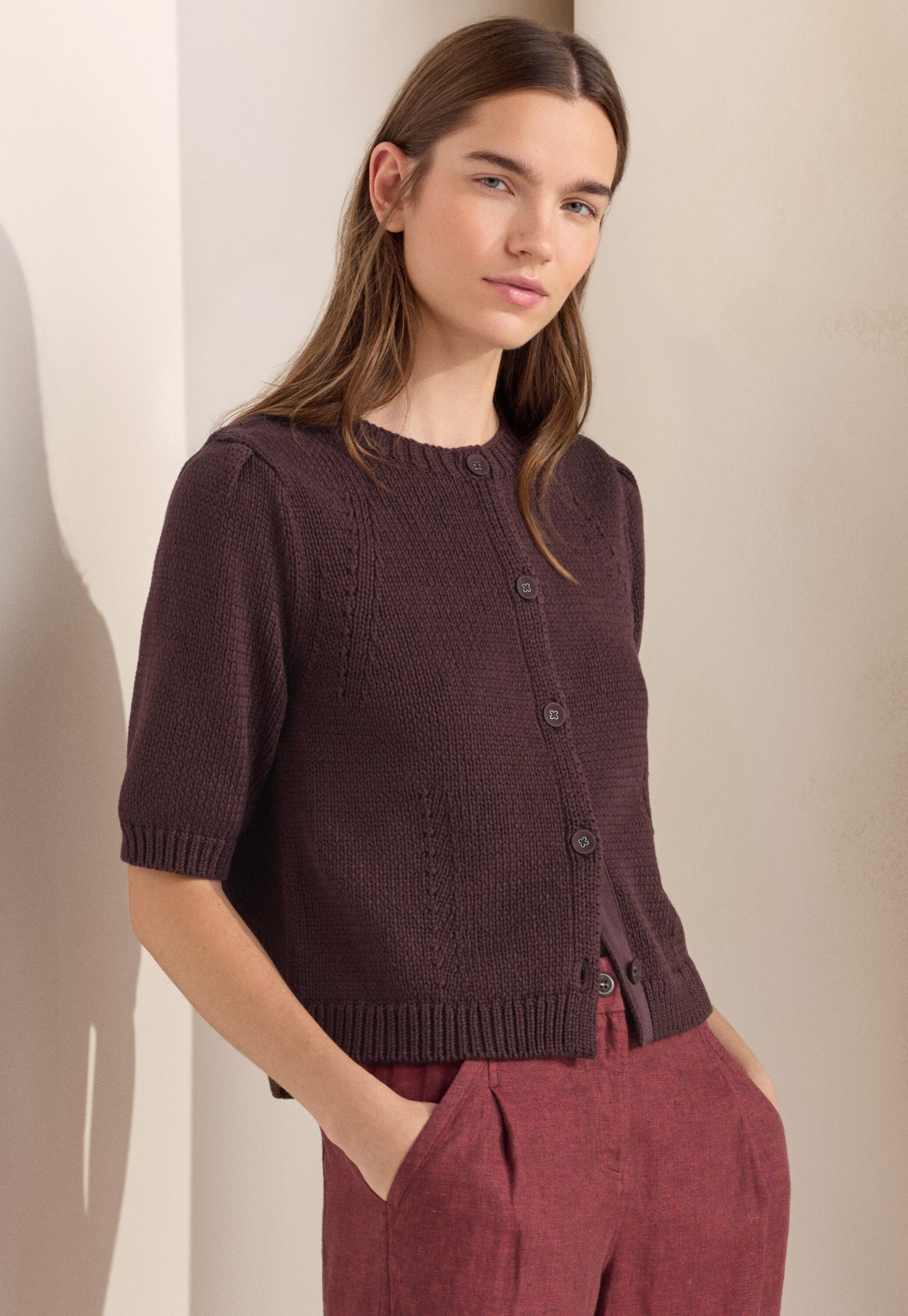 Kimono-style cardigan
