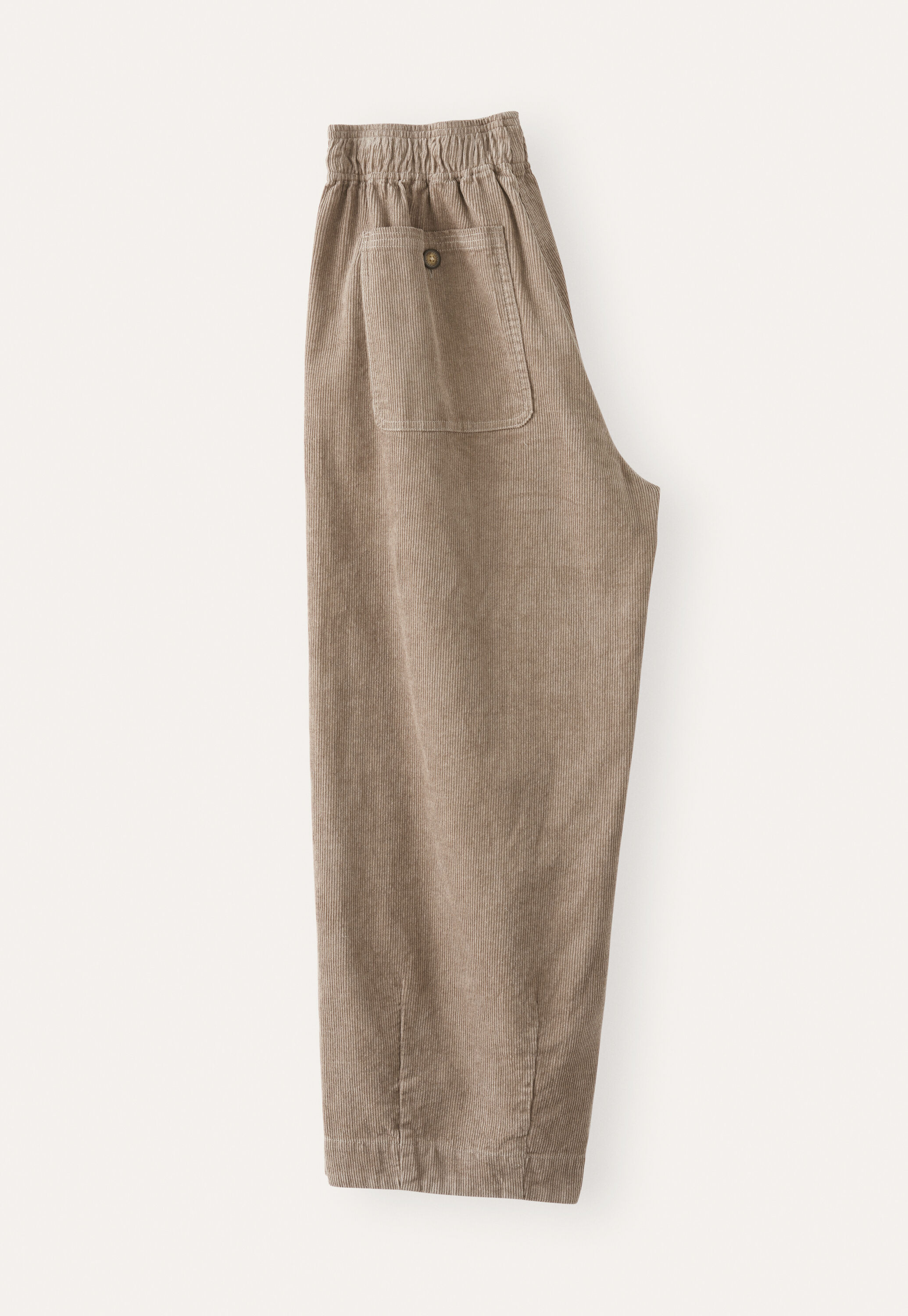 Cropped trousers, Brown mink, large