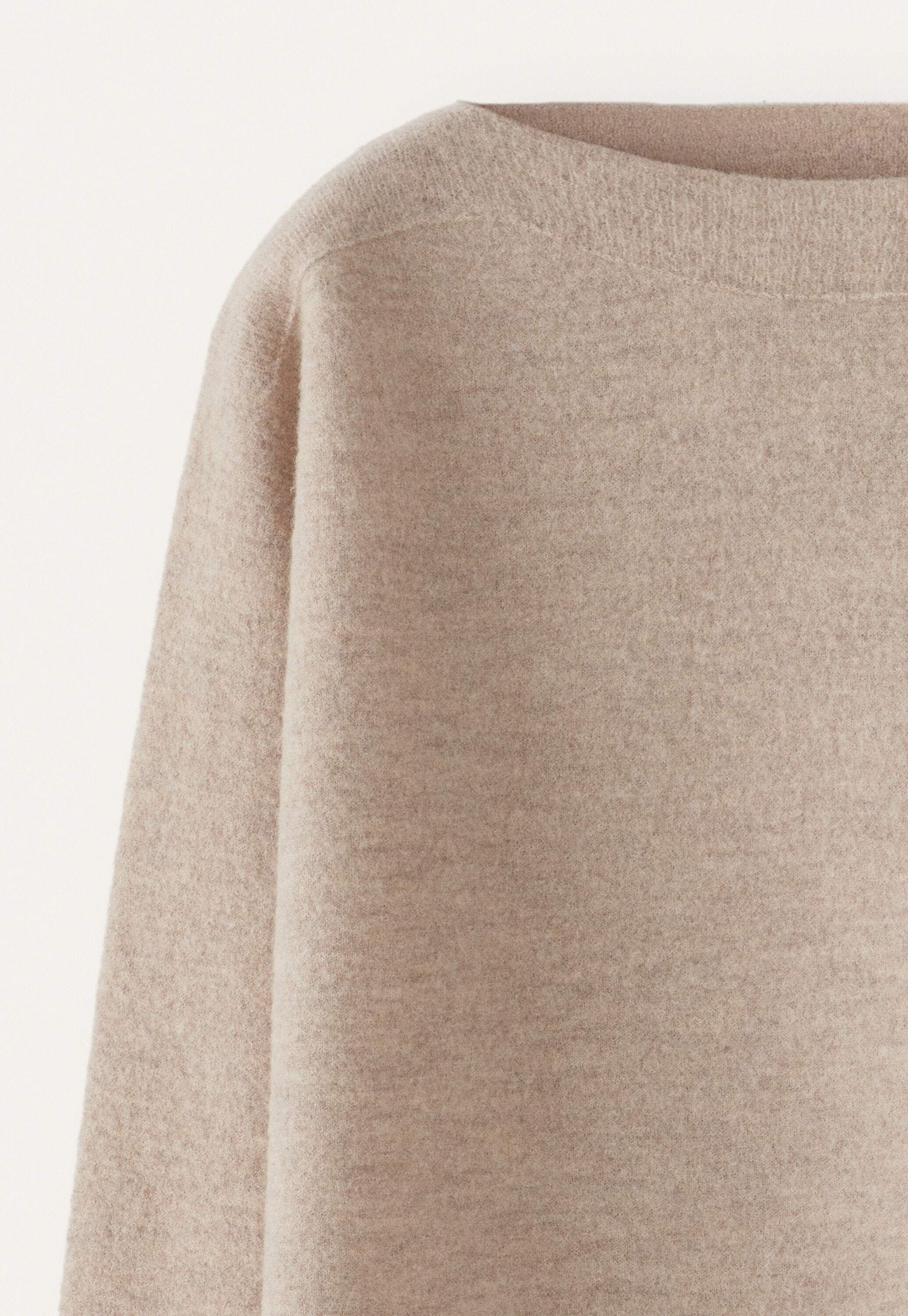 Boxy sweater, Fawn, large