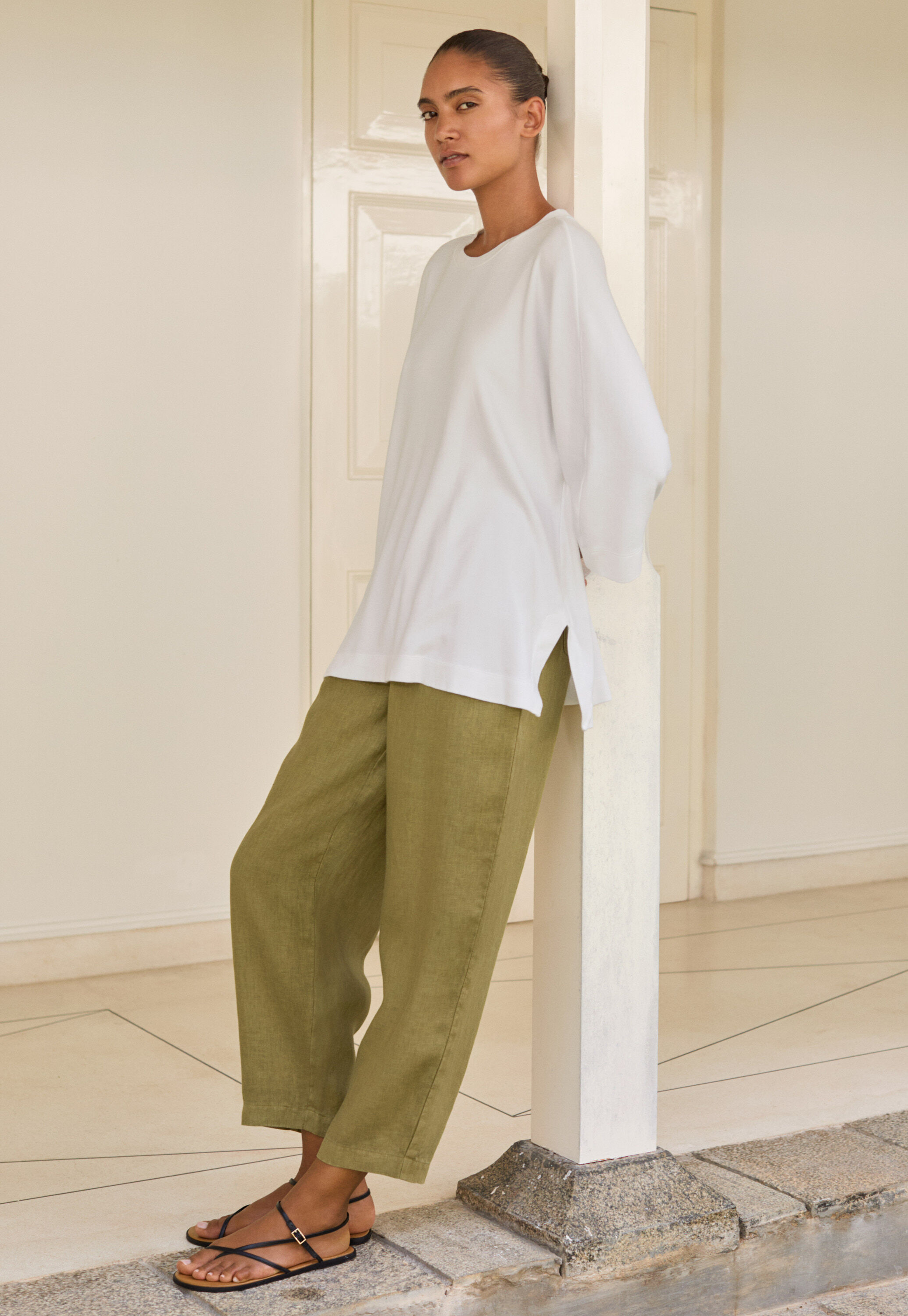 Cropped trousers