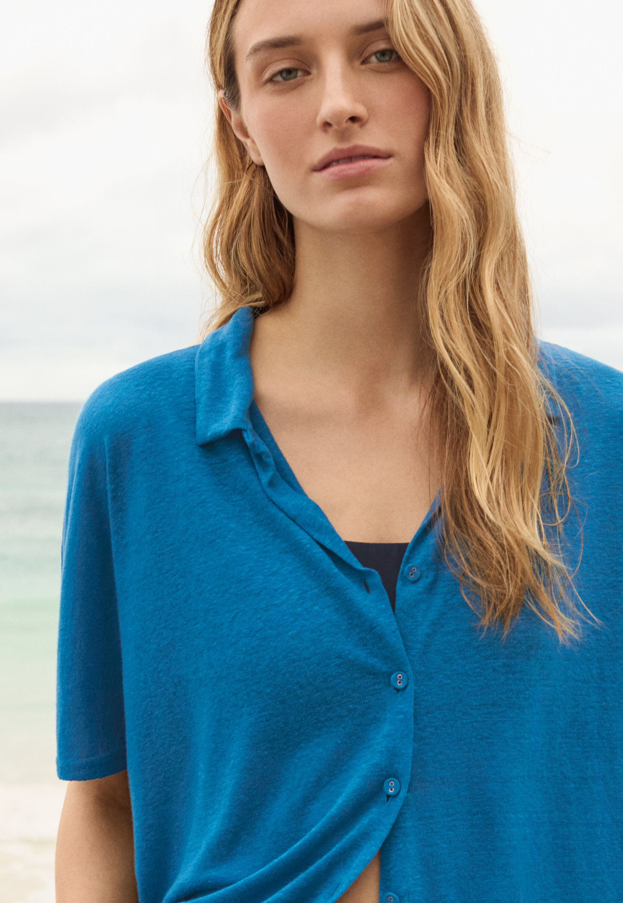 Peplum-detail dress