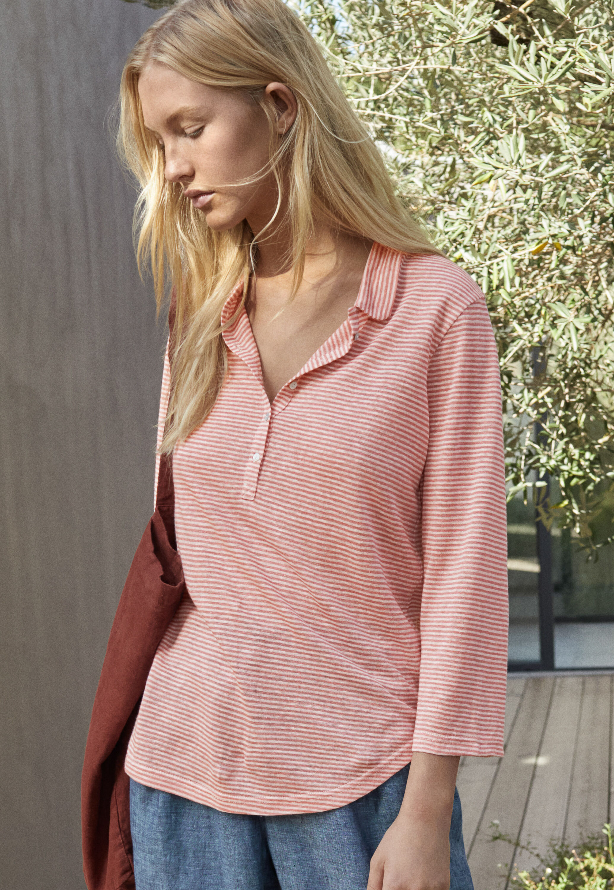 Peplum-detail dress