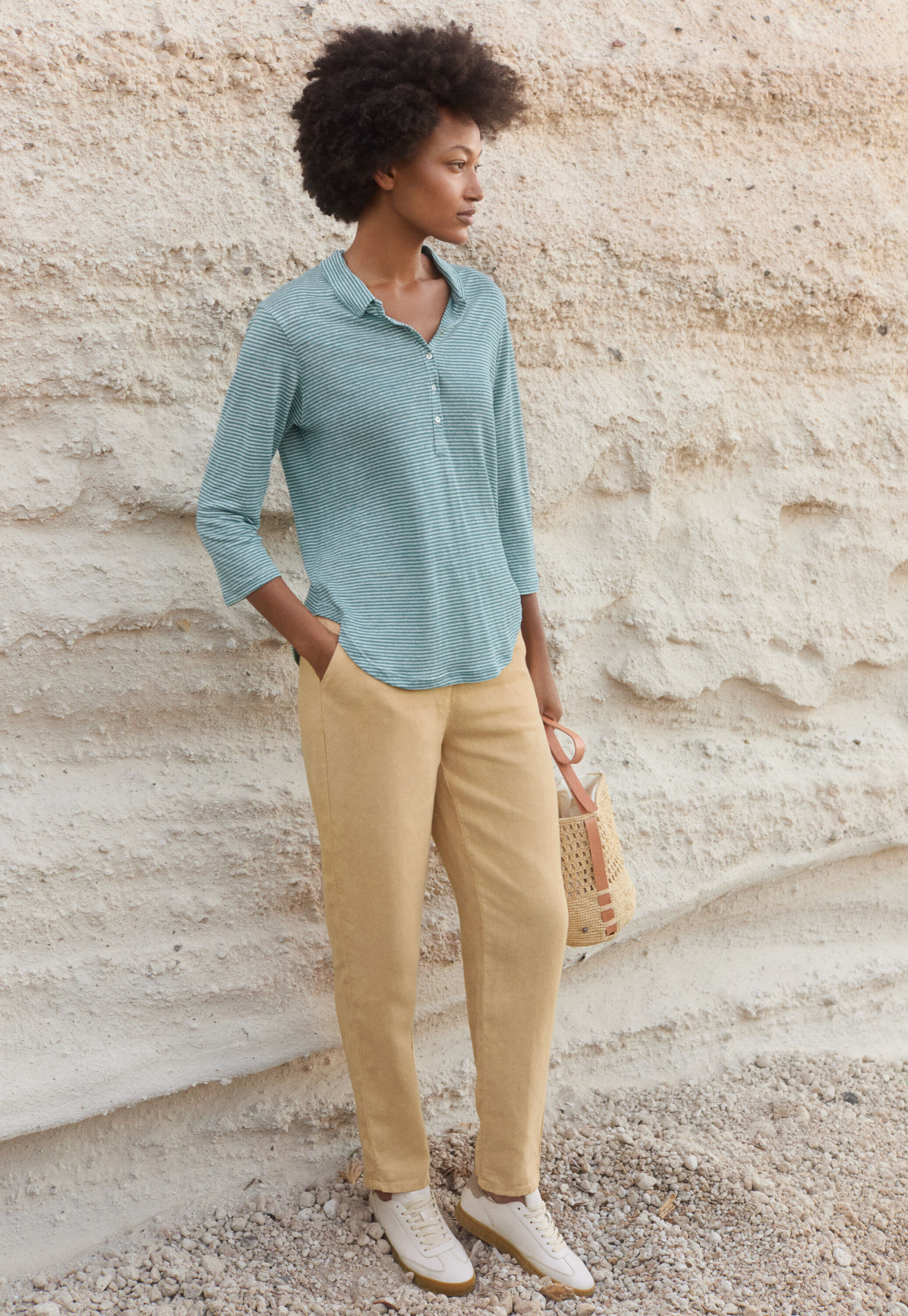 Peplum-detail dress