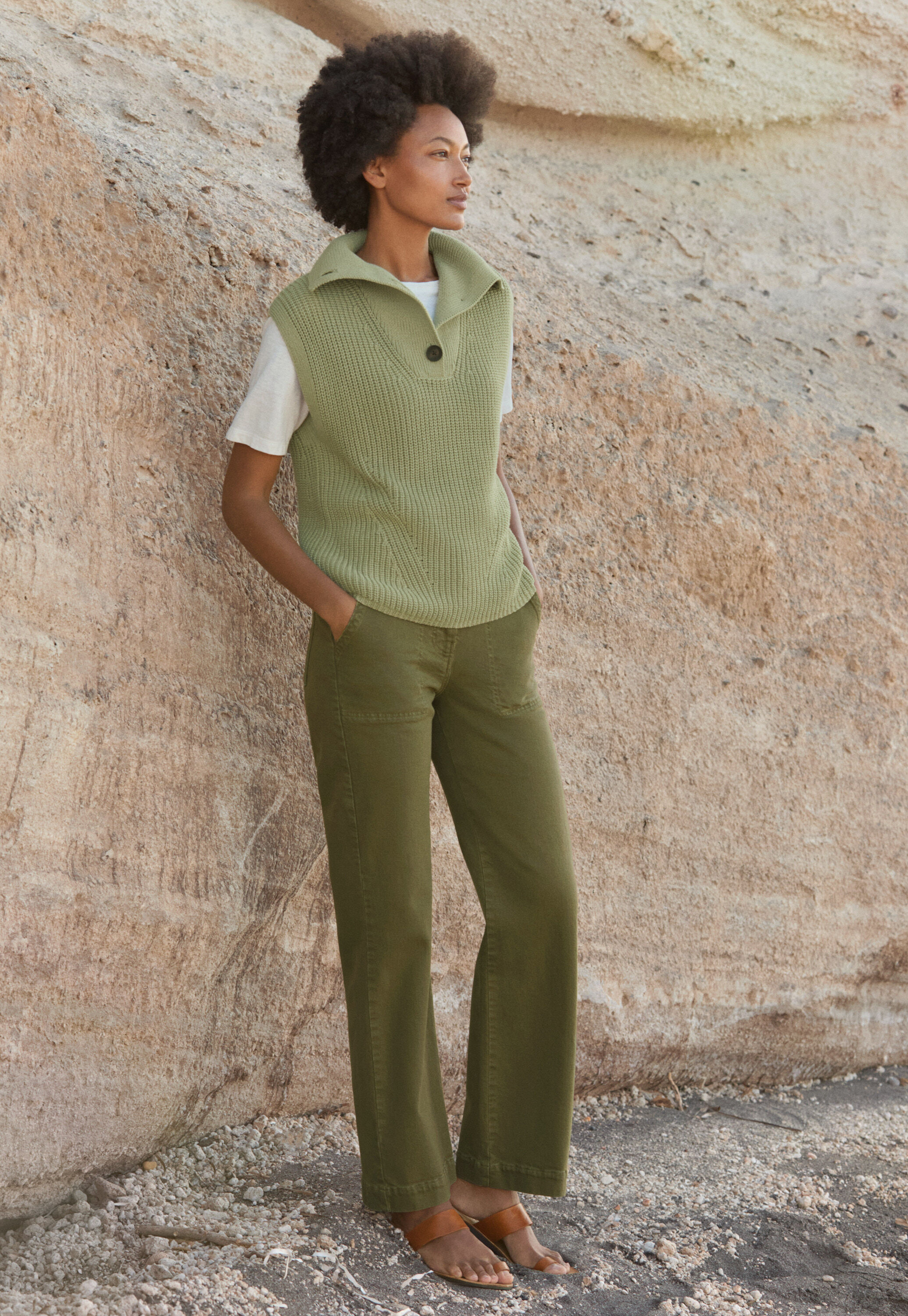 Peplum-detail dress
