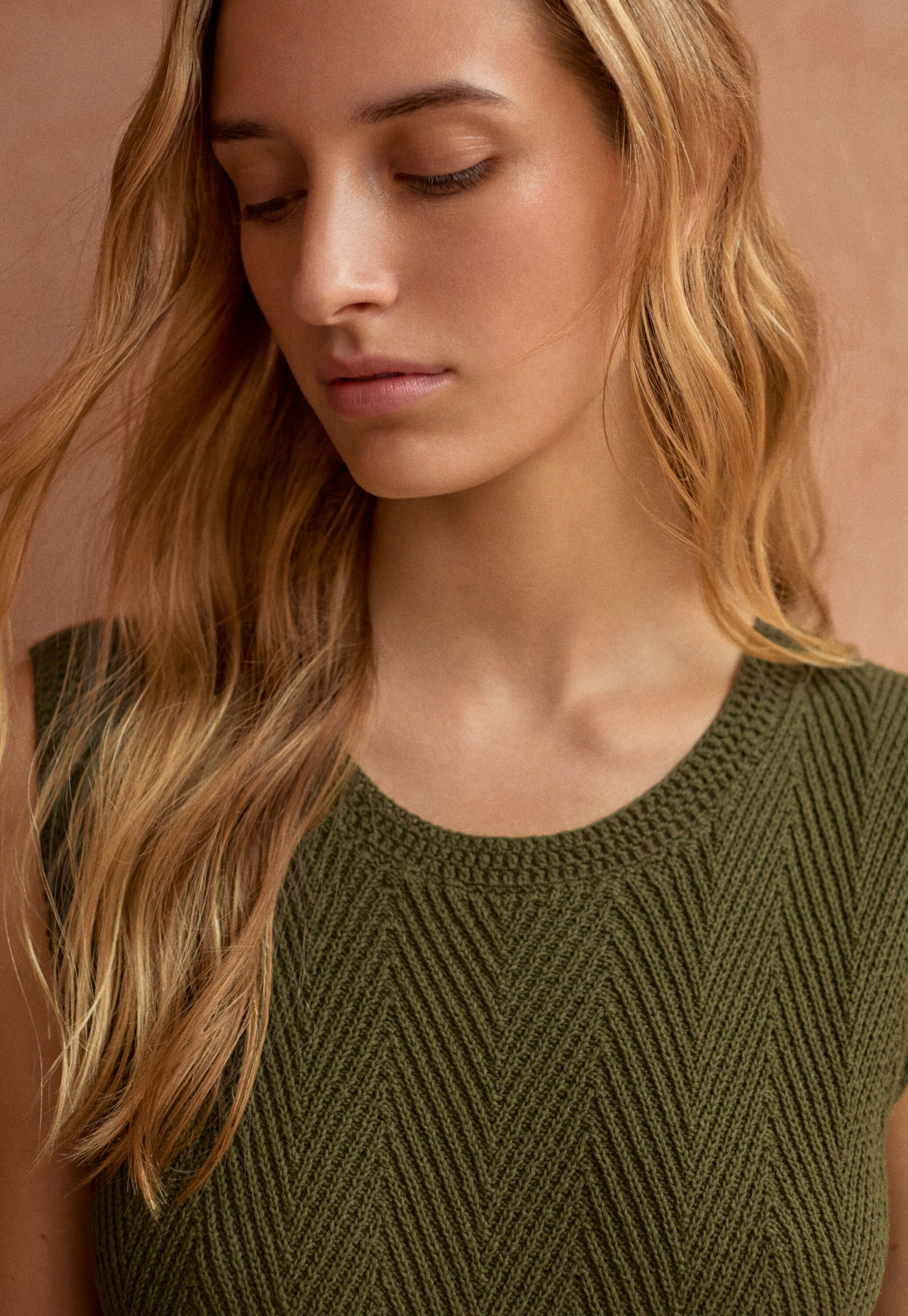 Peplum-detail dress