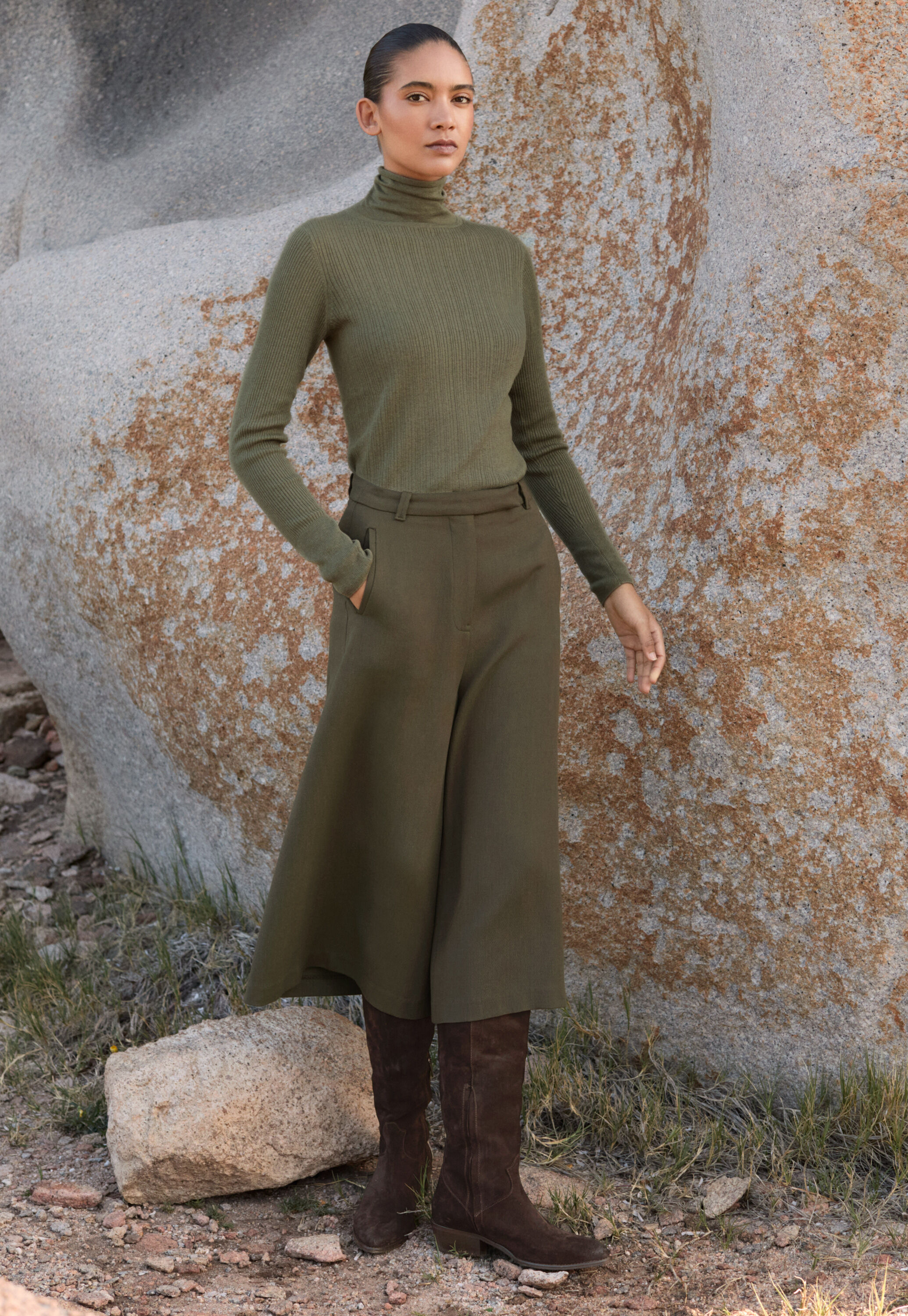 Tailored culottes