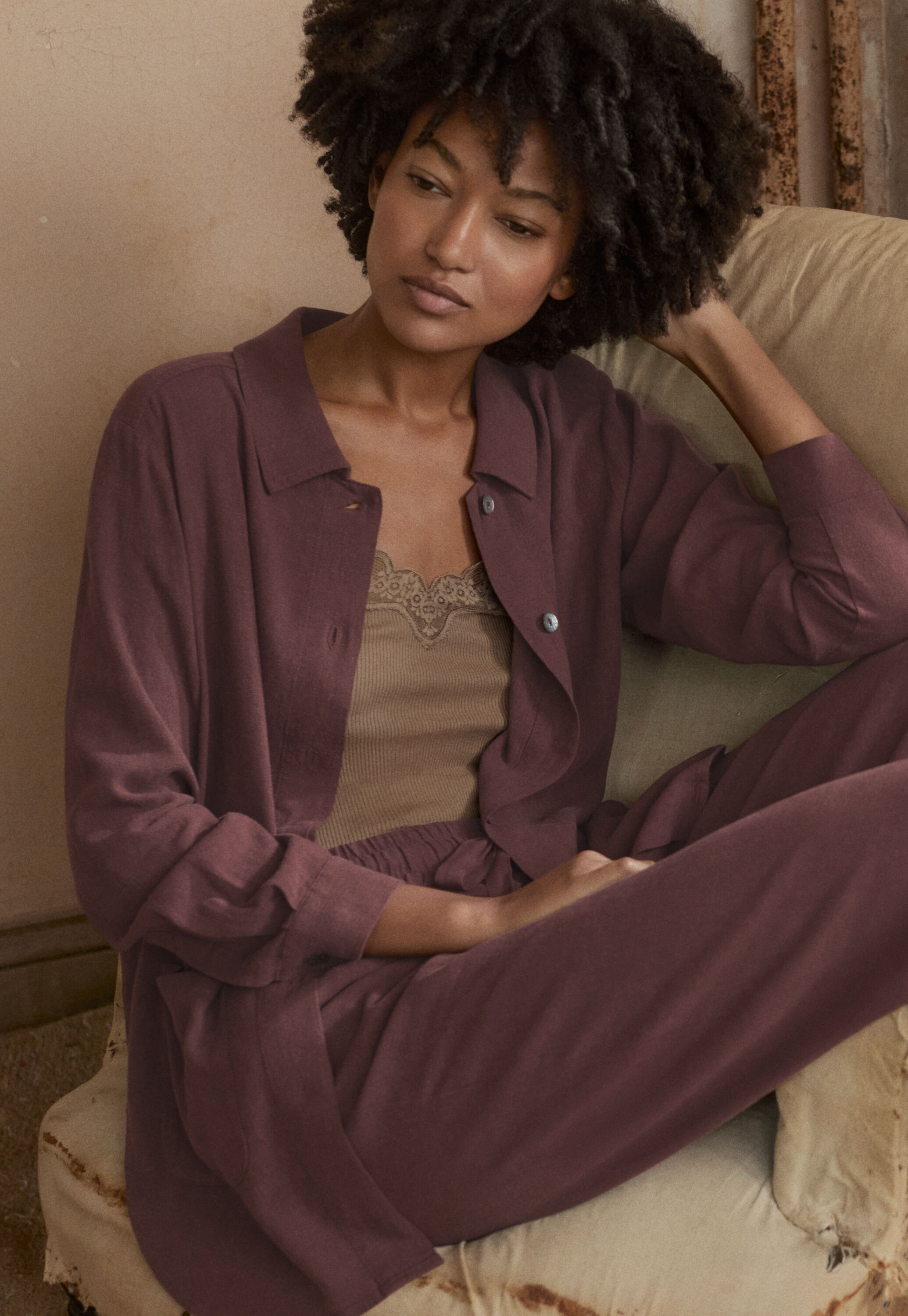 Peplum-detail dress